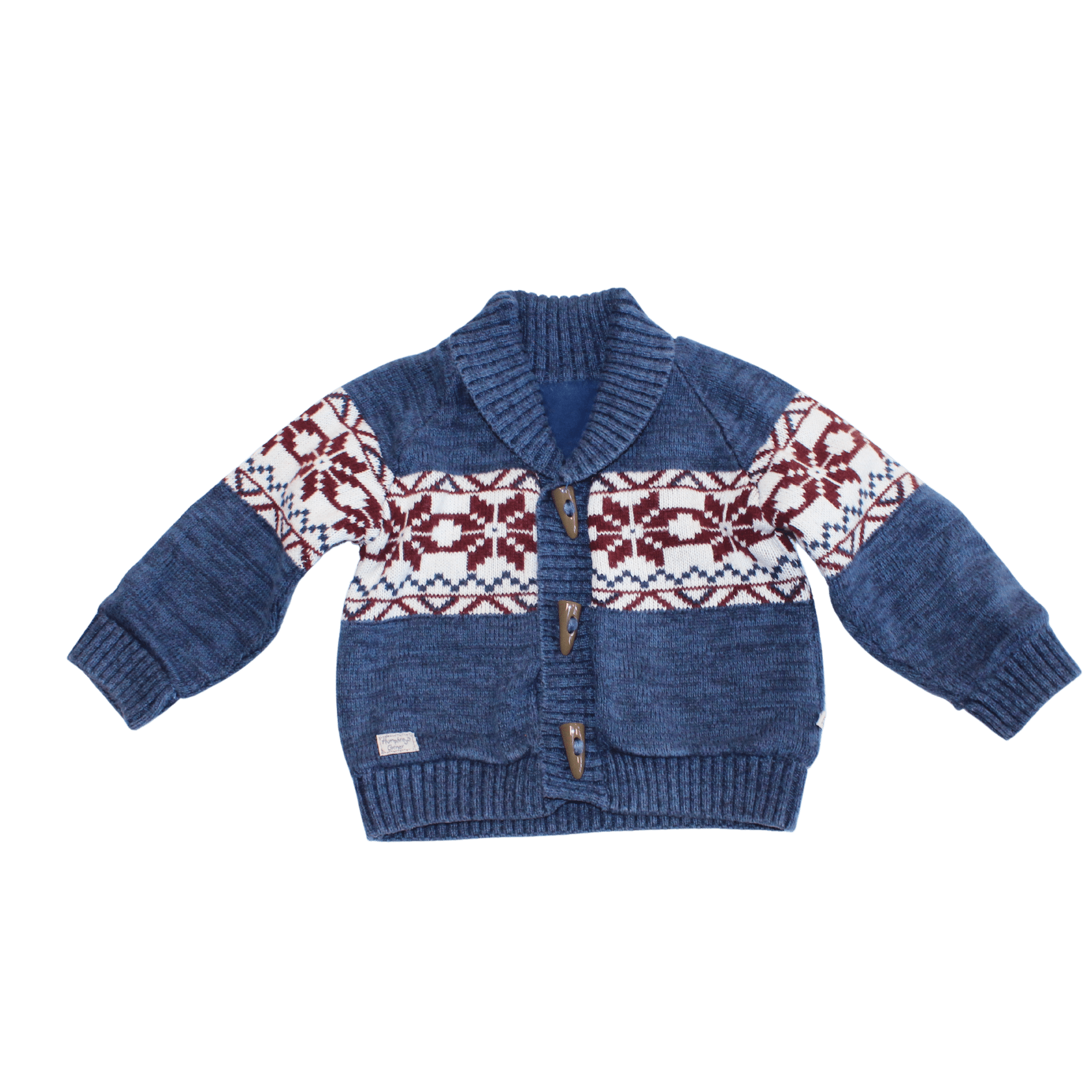 Fair Isle Lined Cardi - 2nd Lyfe C.I.C