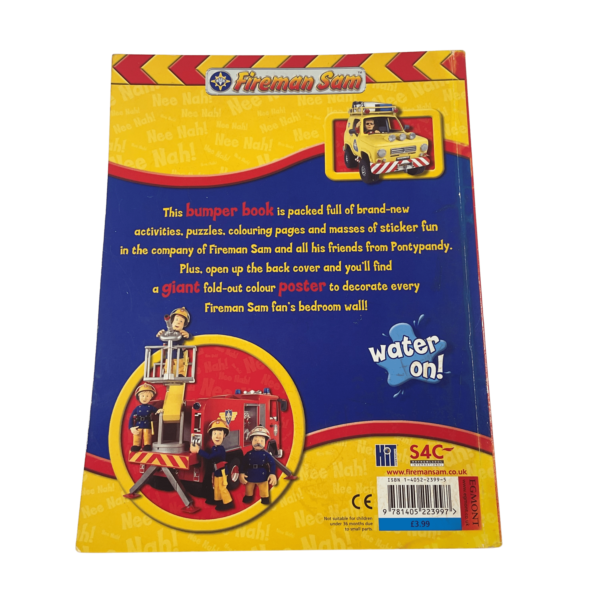 Fireman Sam Activity Book - Paperback - 2nd Lyfe C.I.C