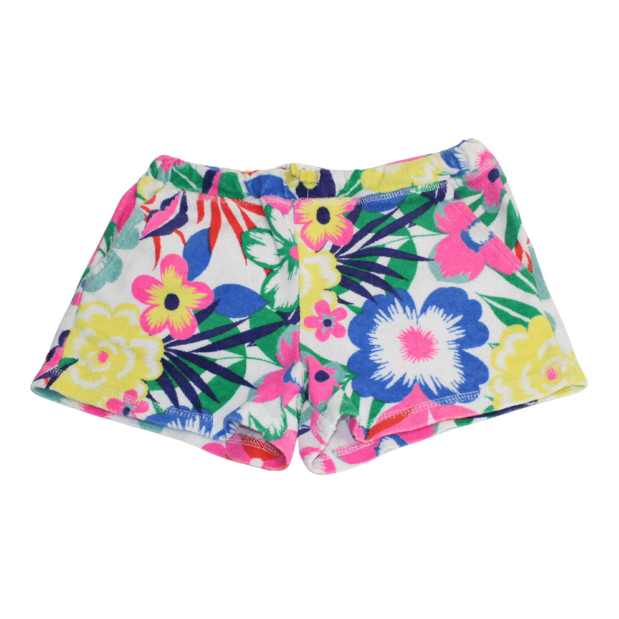 Floral Towelling Shorts - 2nd Lyfe C.I.C