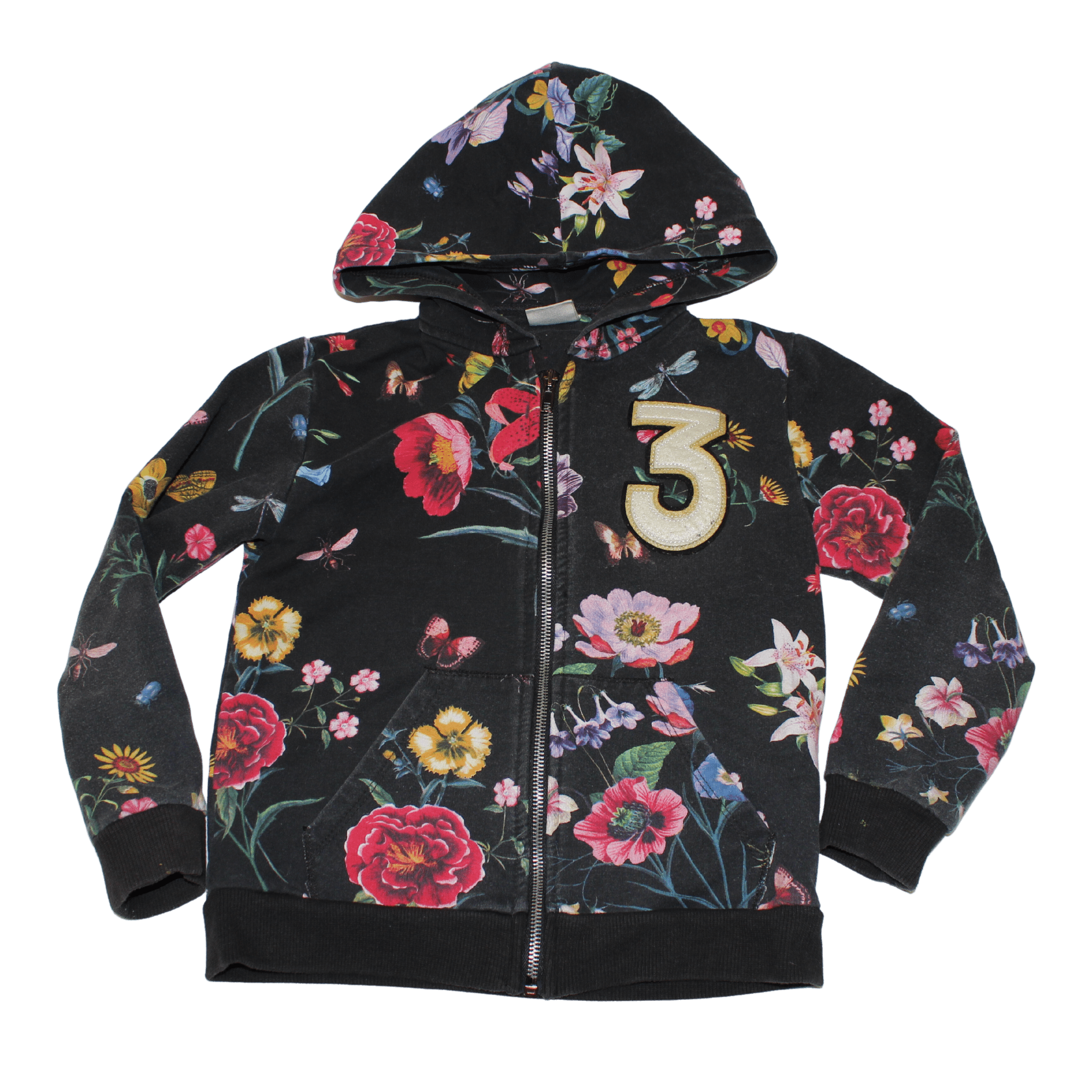 Floral Zip Up - 2nd Lyfe C.I.C