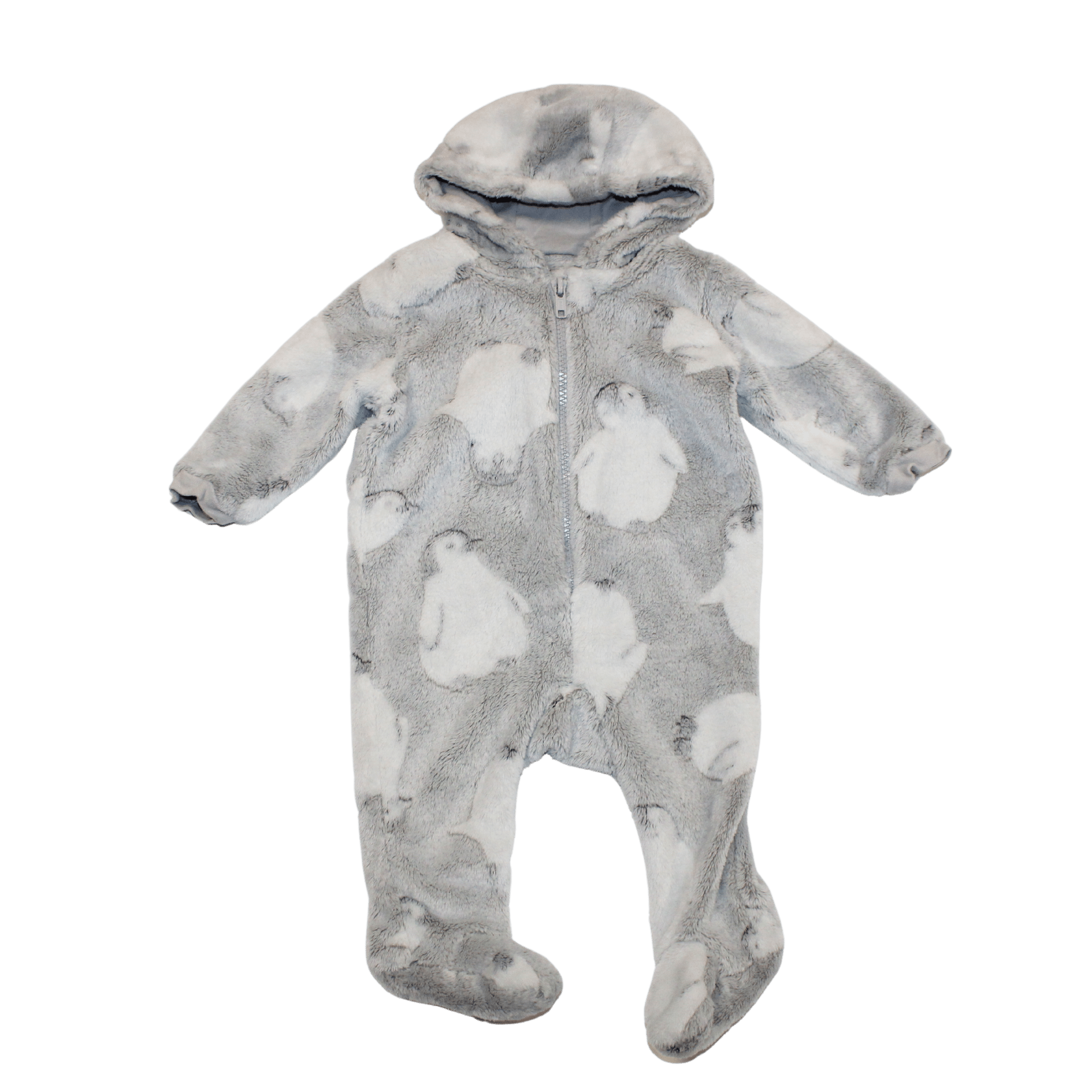 Fluffy Penguin Pram Suit - 2nd Lyfe C.I.C