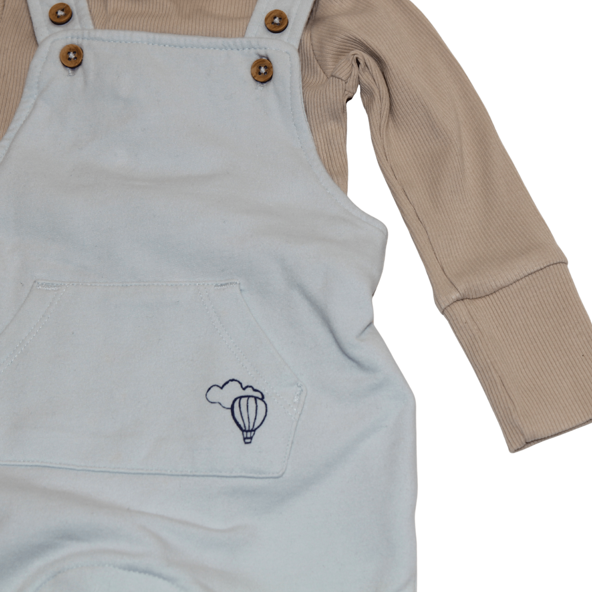 Footed Dungarees - 2nd Lyfe C.I.C