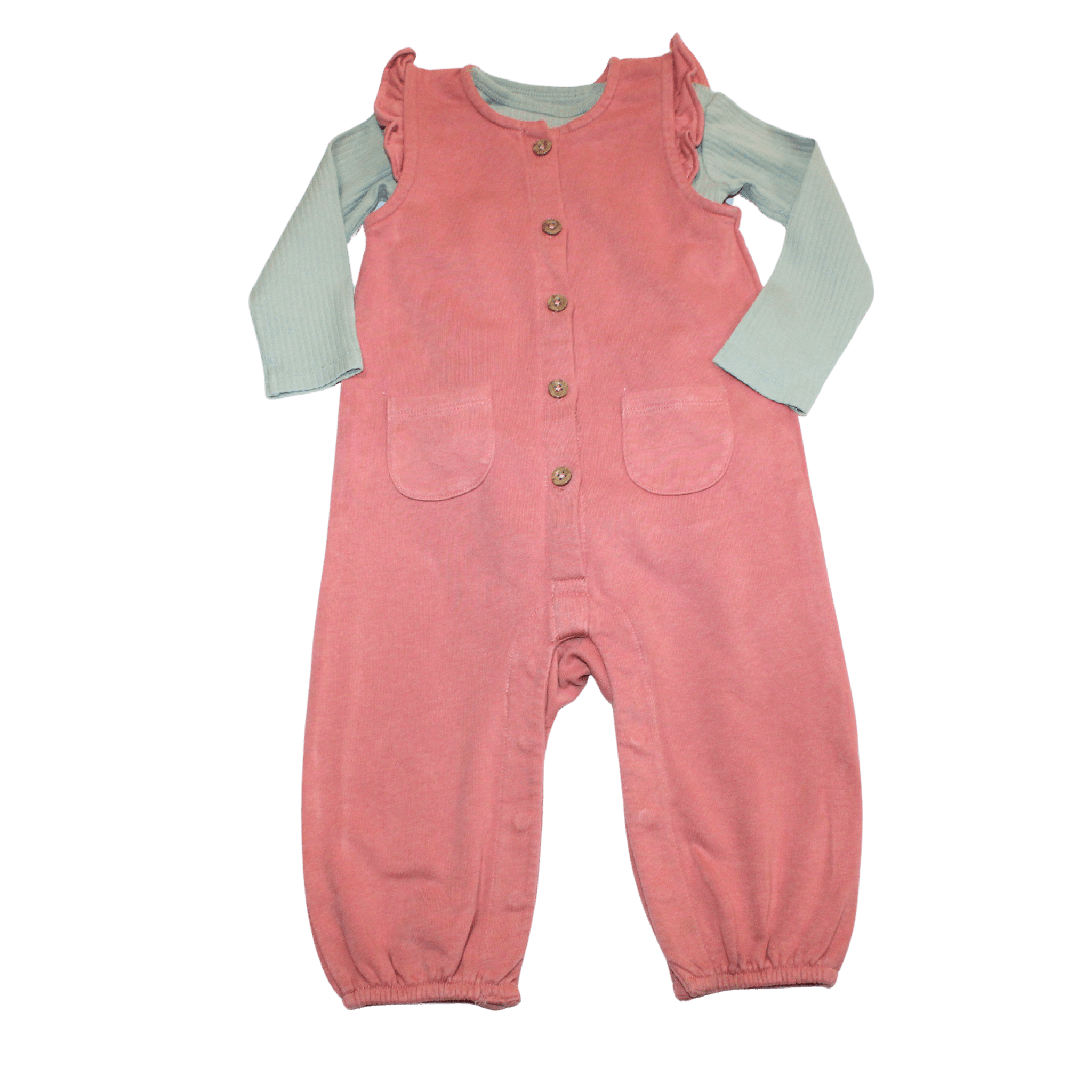 Frill Dungarees - 2nd Lyfe C.I.C