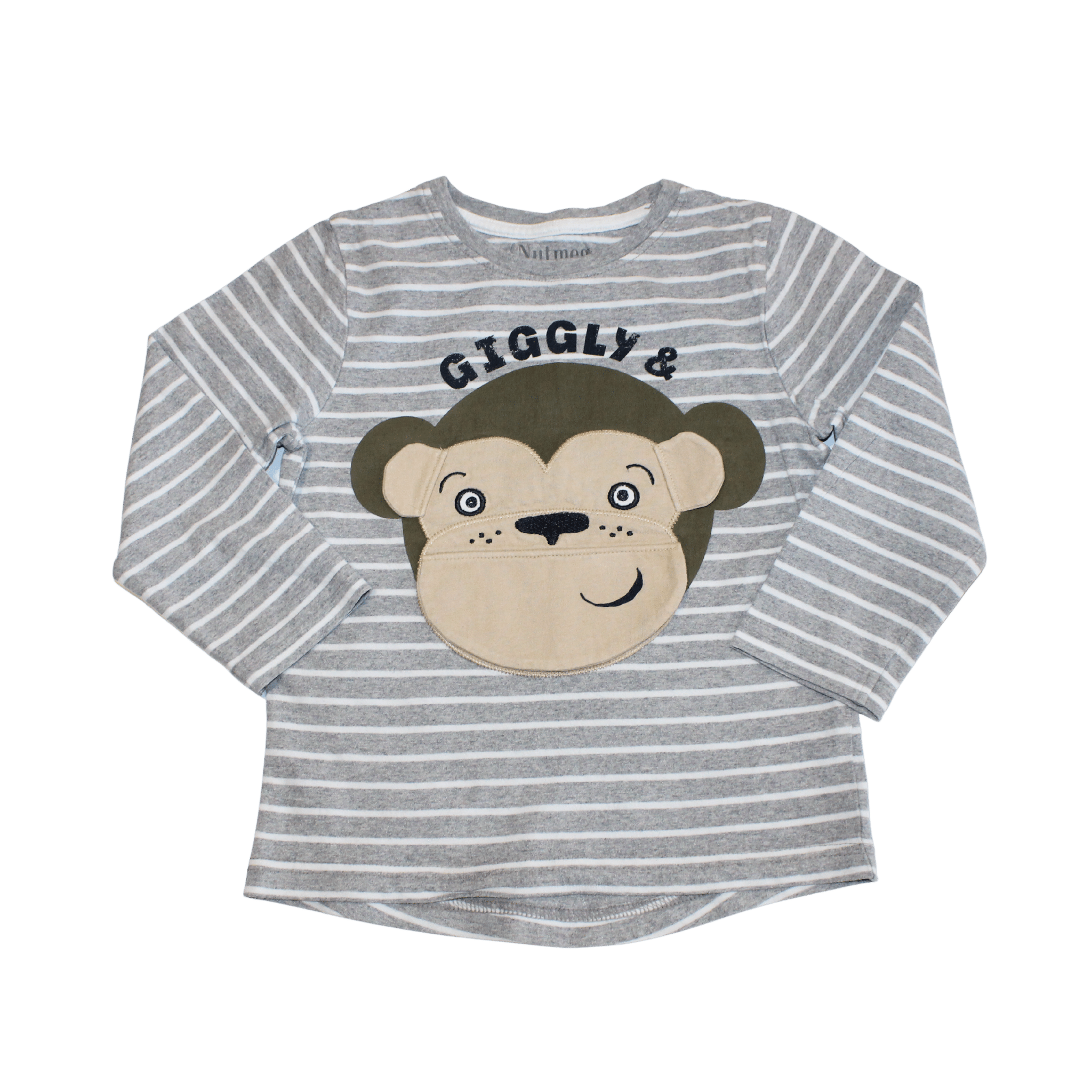 Giggly and Cheeky Monkey Long Sleeved Top - 2nd Lyfe C.I.C