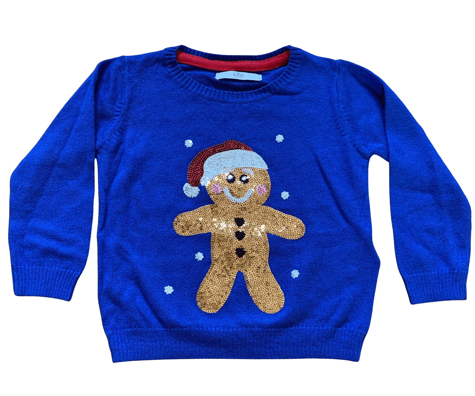 Gingerbread Man Christmas Jumper - 2nd Lyfe C.I.C