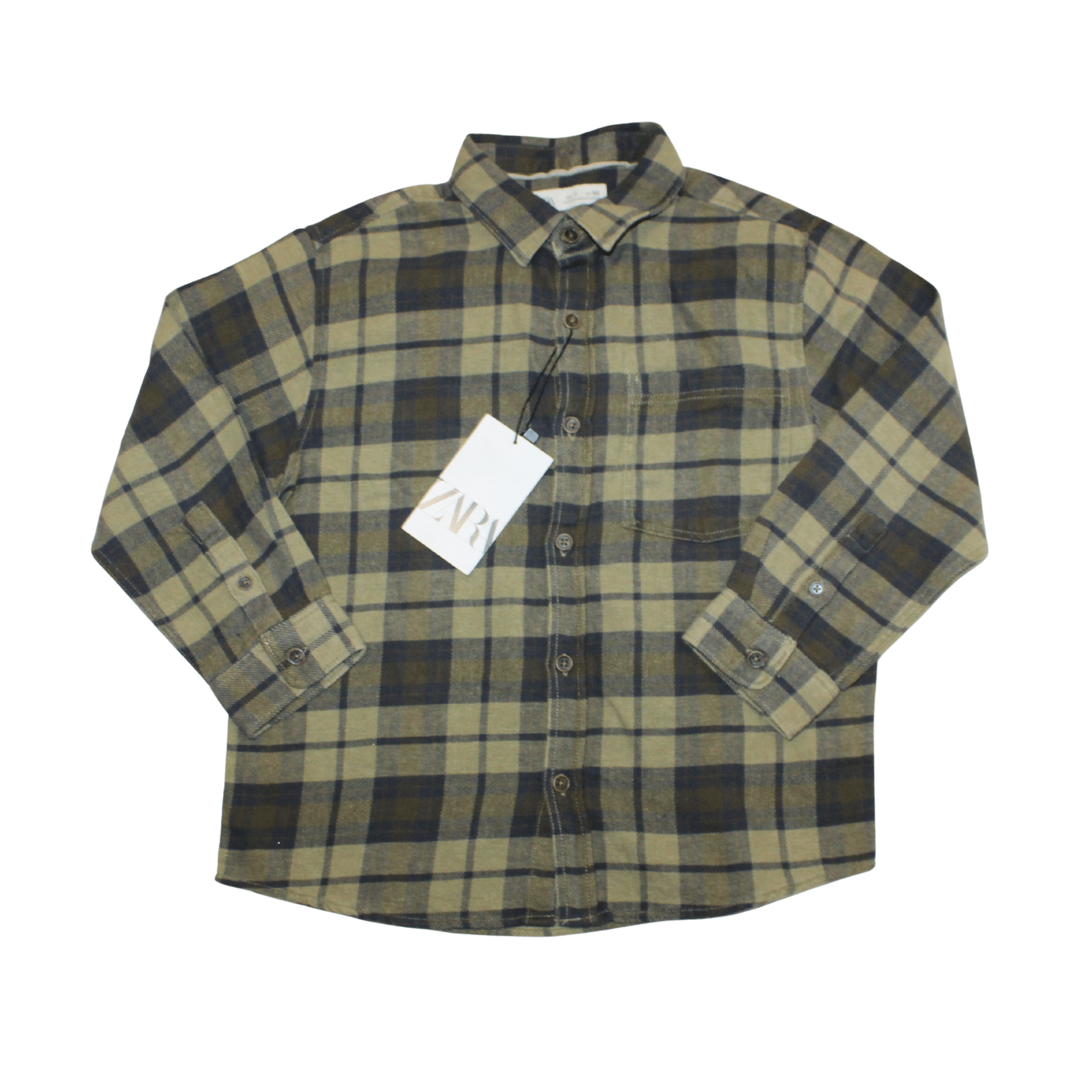 Green Check Shirt - 2nd Lyfe C.I.C