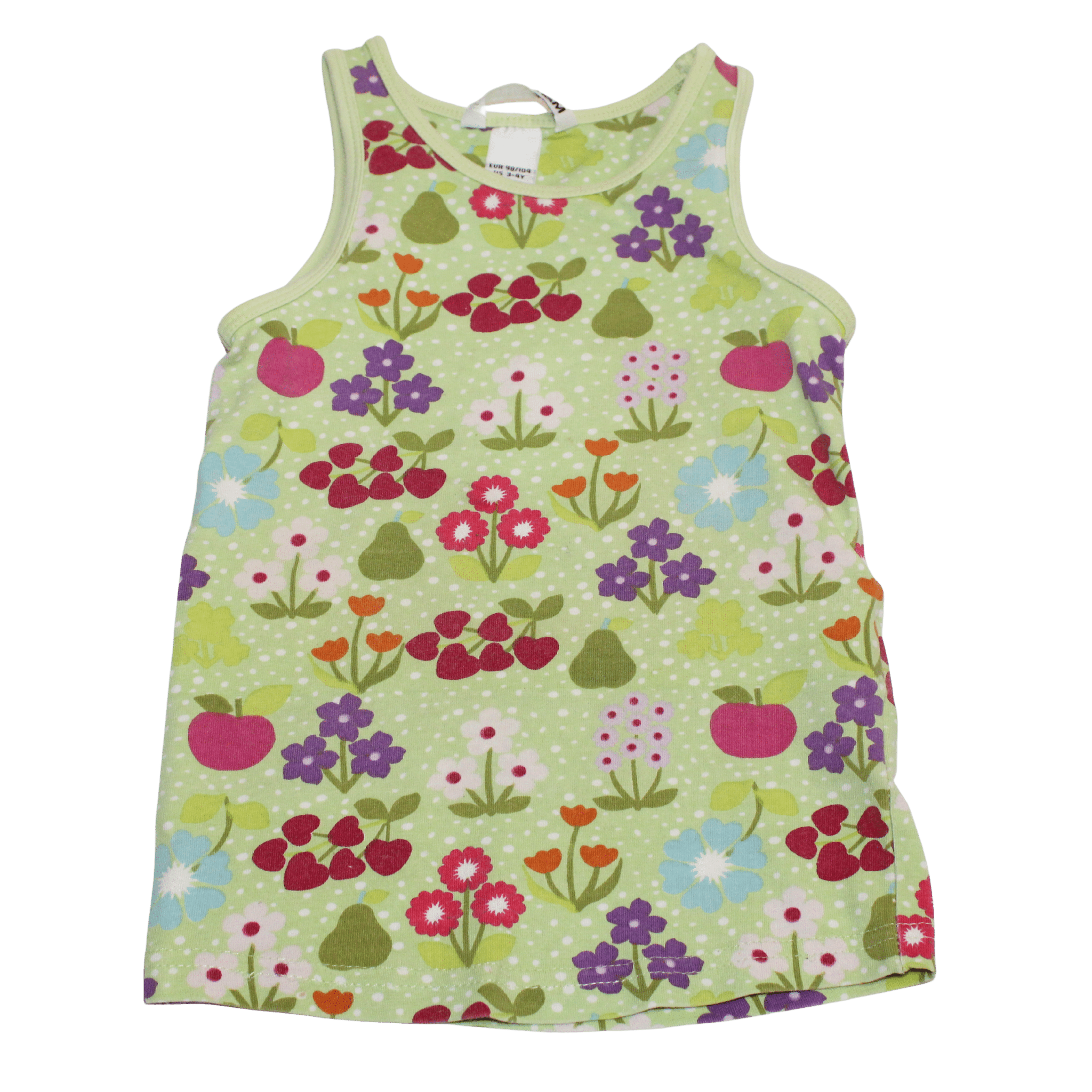 Green Floral Vest - 2nd Lyfe C.I.C