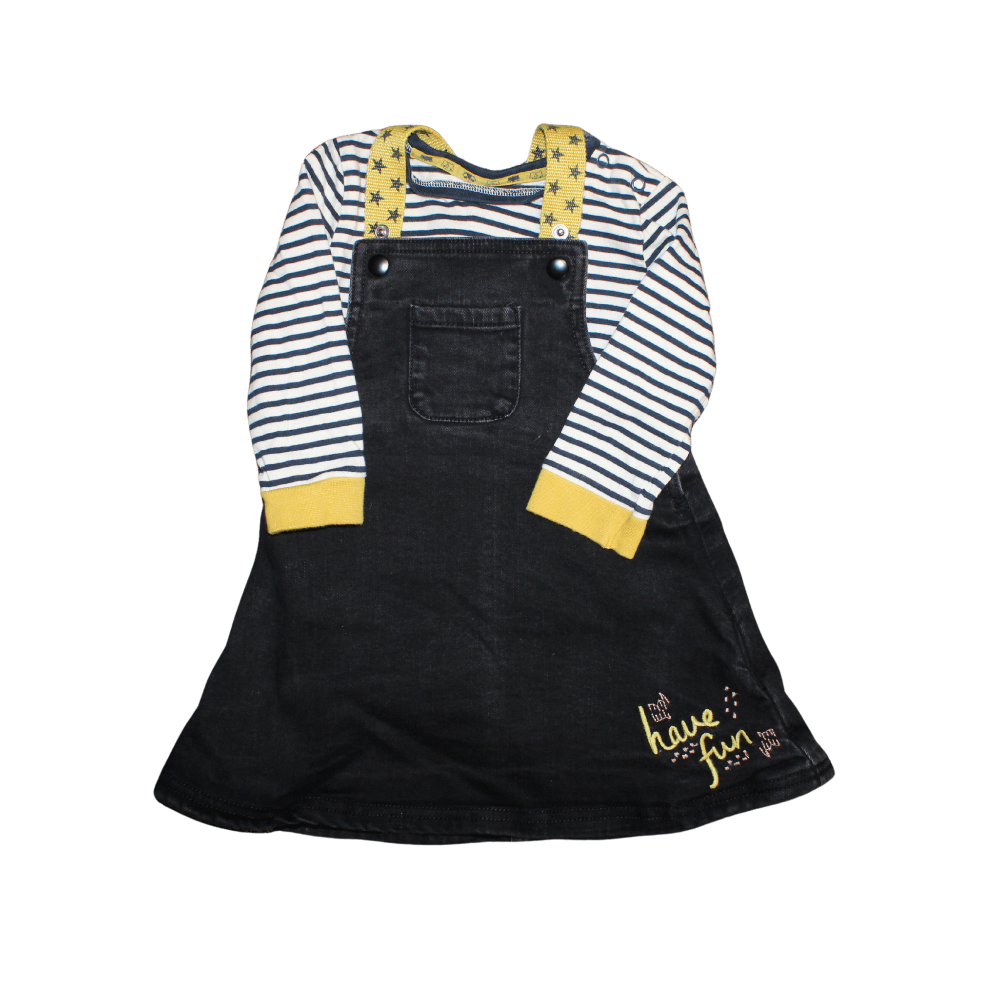 Have Fun Dungaree Dress - 2nd Lyfe C.I.C