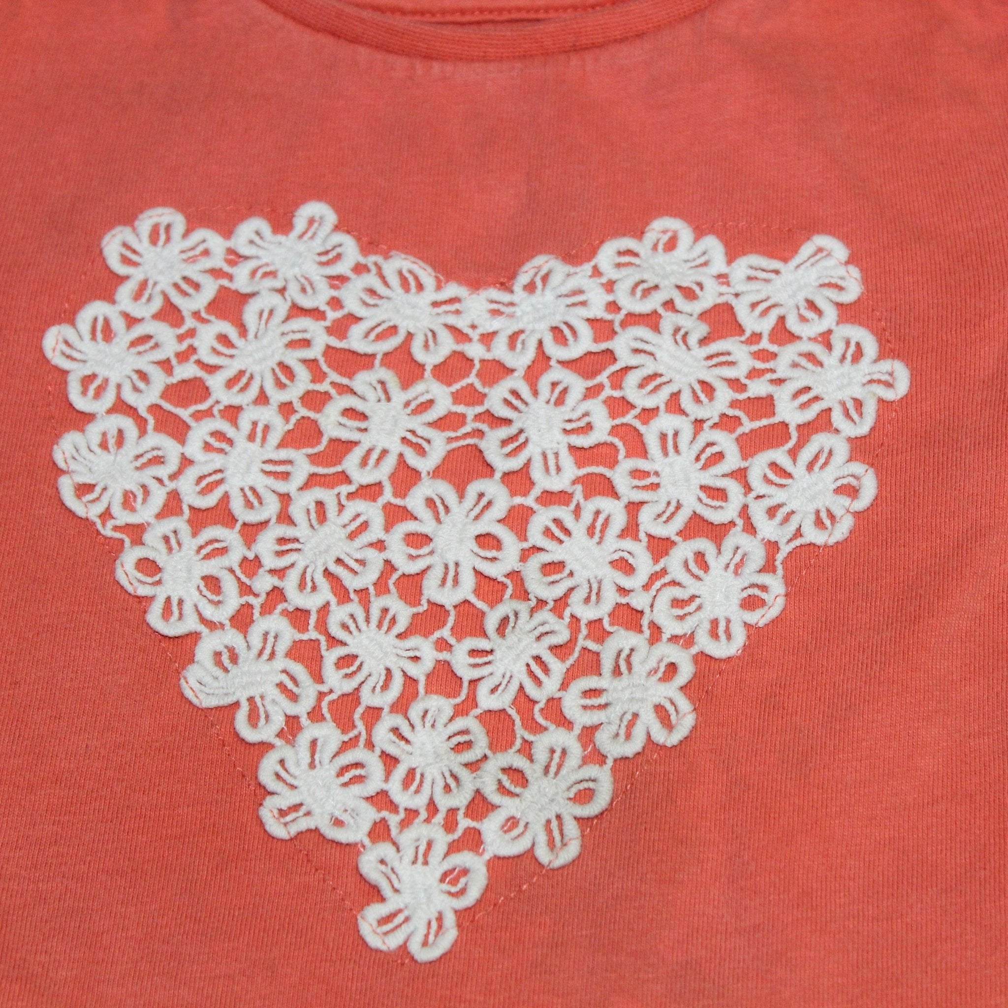 Heart Coral Tee - 2nd Lyfe C.I.C