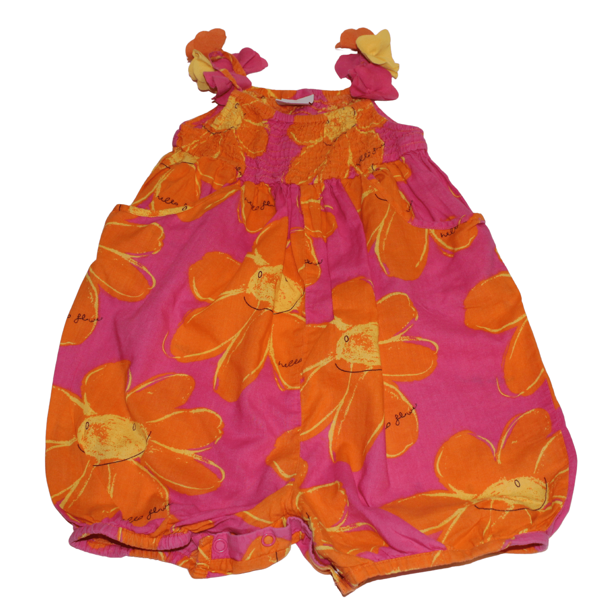 Hello Flower Romper - 2nd Lyfe C.I.C