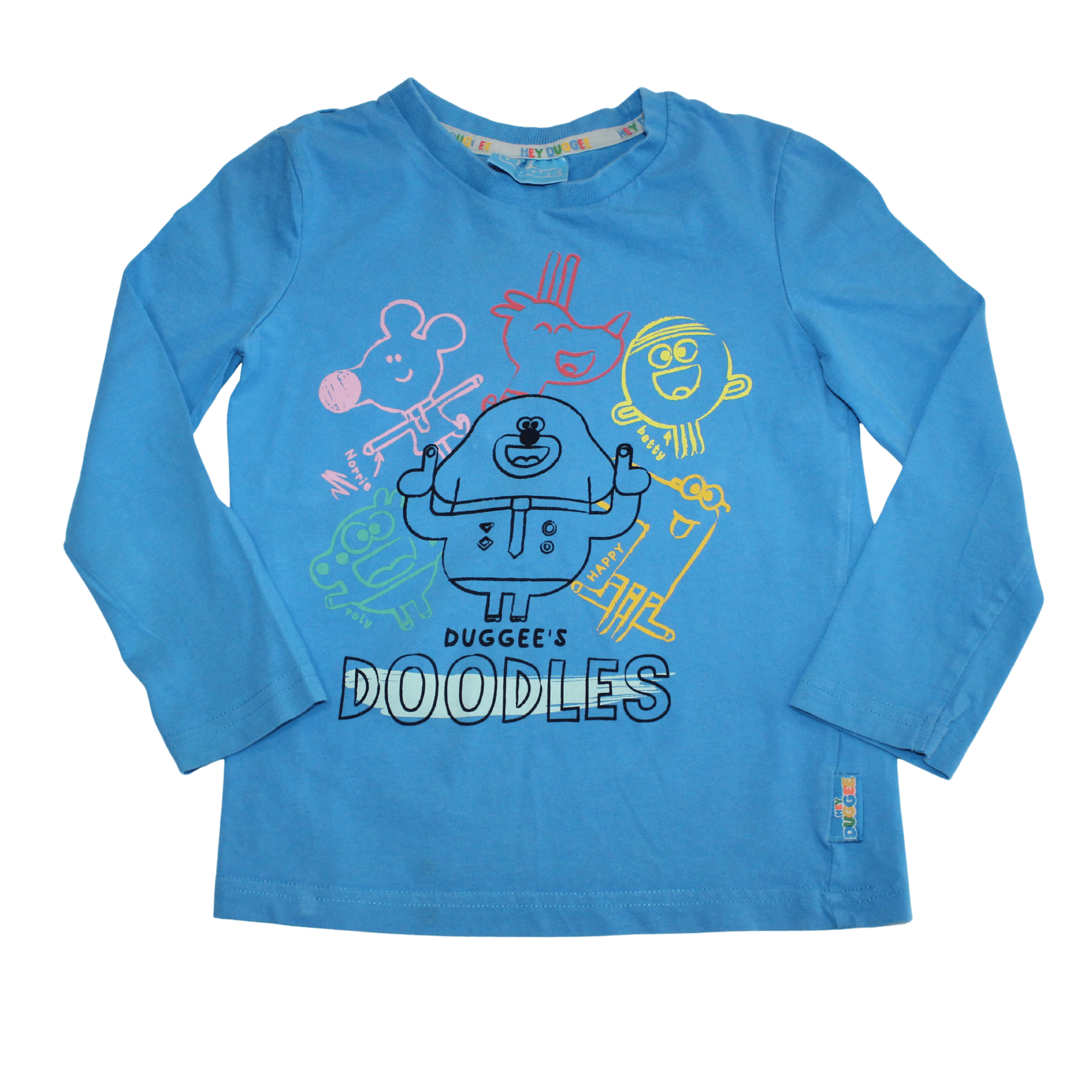 Hey Duggee Doodles Long Sleeve Top - 2nd Lyfe C.I.C