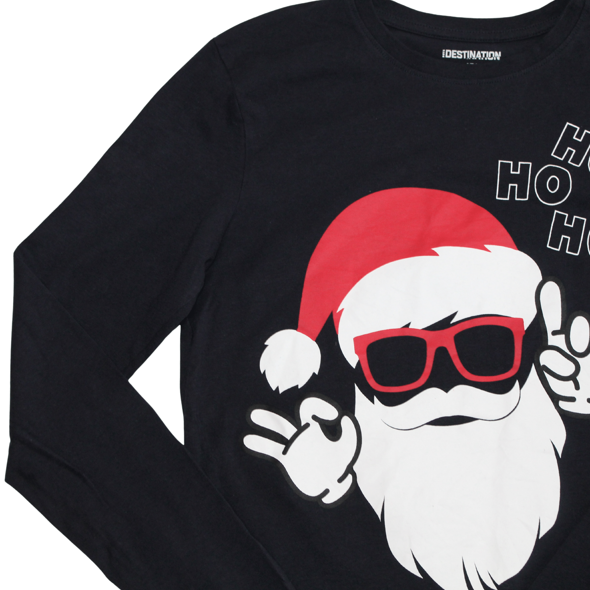 Ho Ho Ho Long Sleeved Top - 2nd Lyfe C.I.C