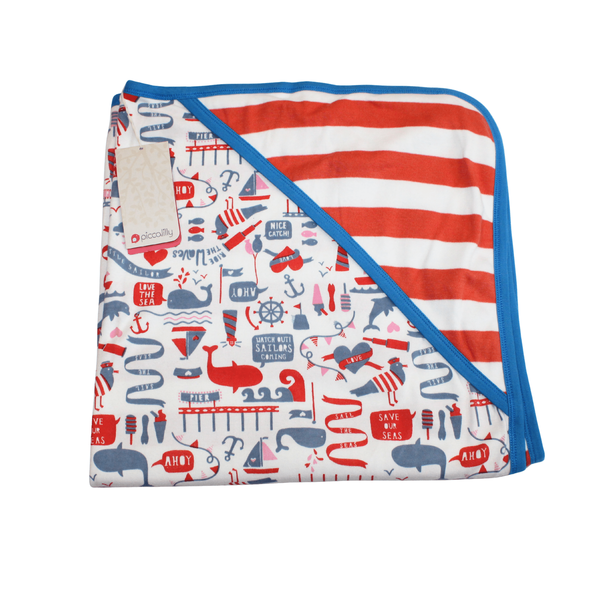 Hooded Organic Cotton Blanket - 2nd Lyfe C.I.C