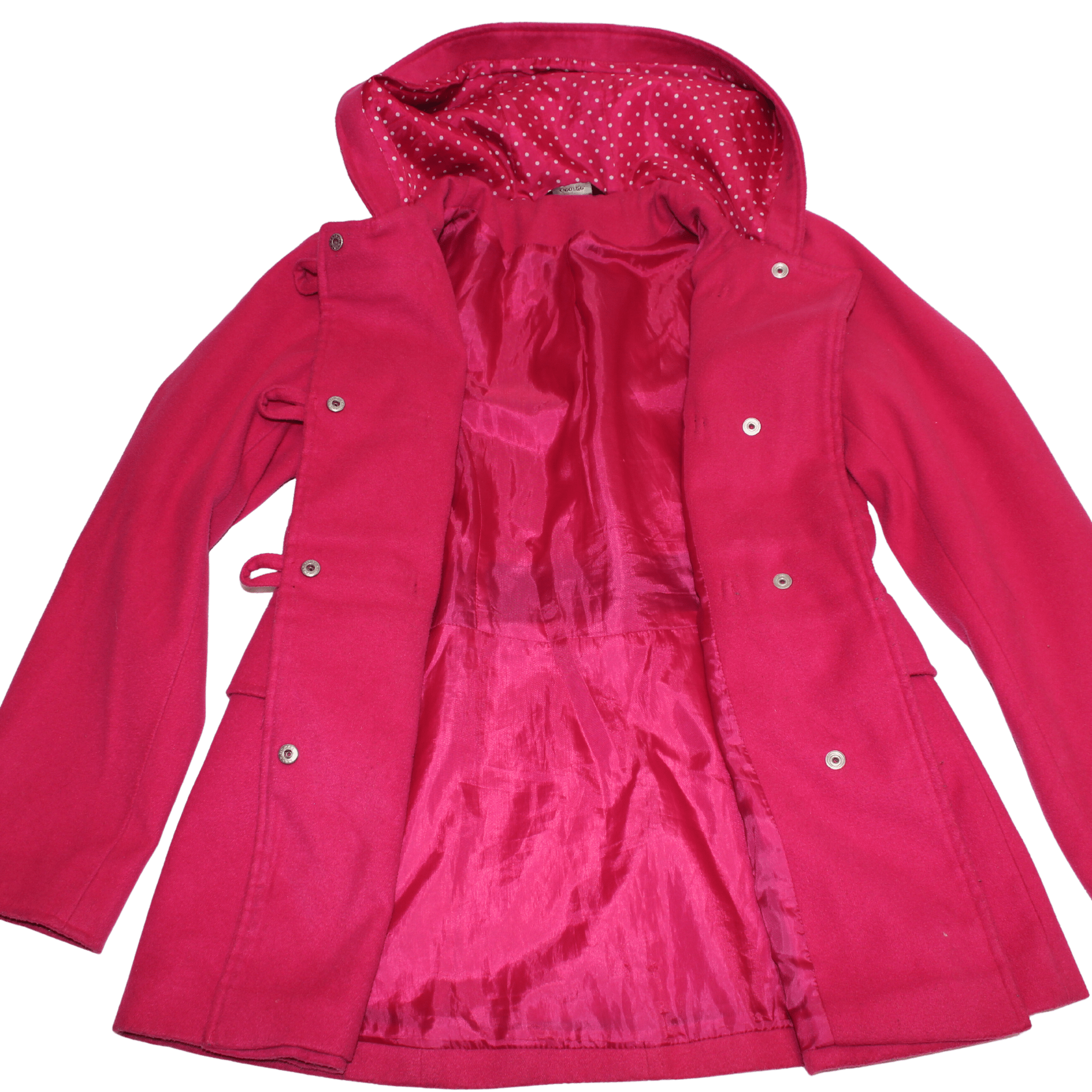 Hot Pink Duffle Coat - 2nd Lyfe C.I.C