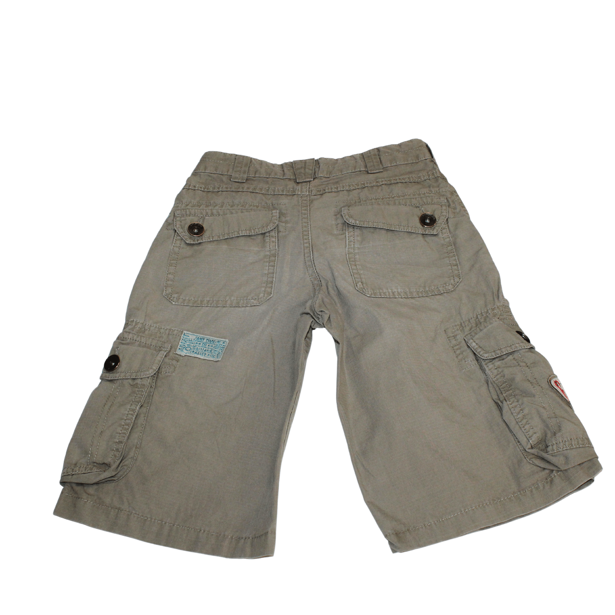 Khaki Cargo Shorts - 2nd Lyfe C.I.C