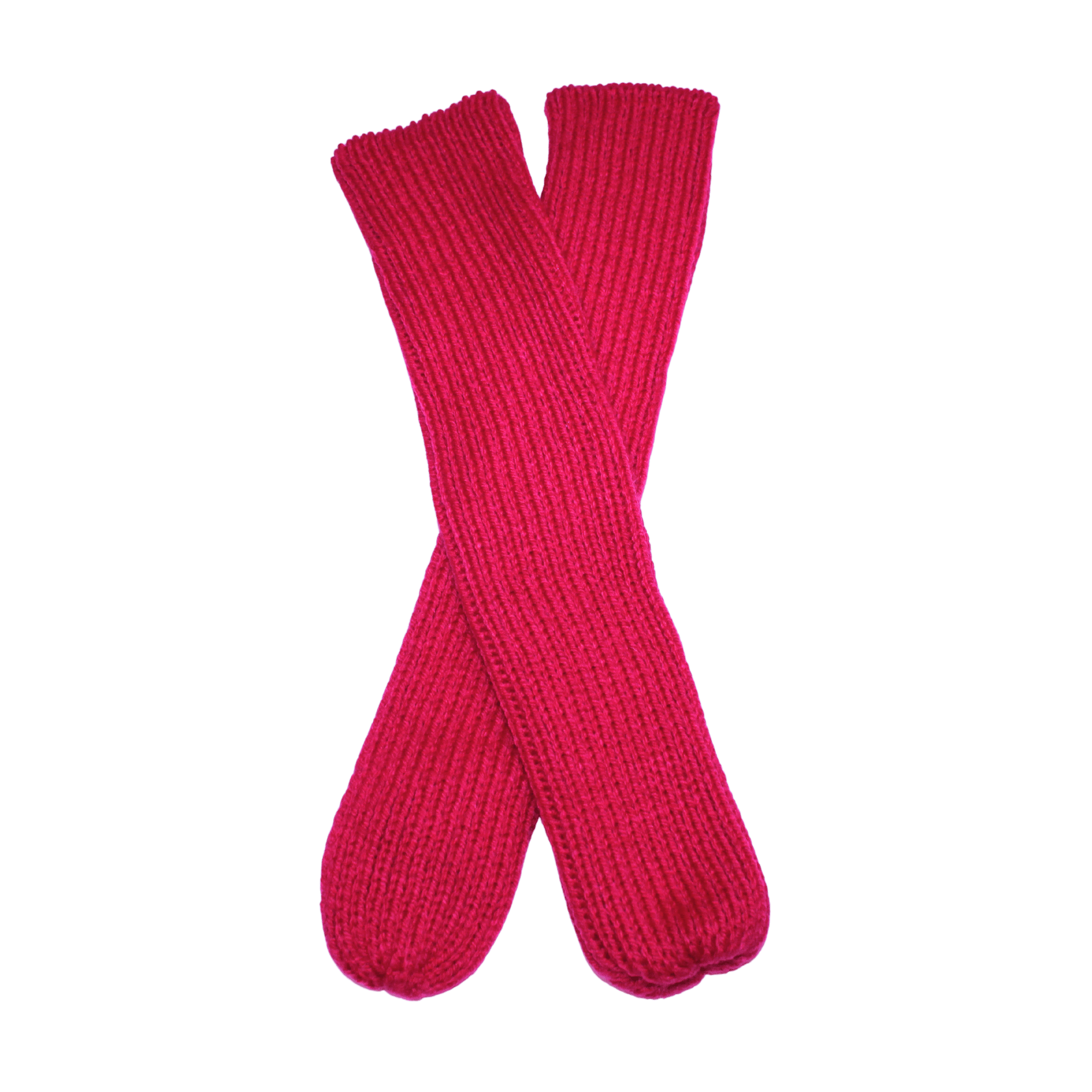 Knitted Baby Tube Socks - Fuchsia - 2nd Lyfe C.I.C