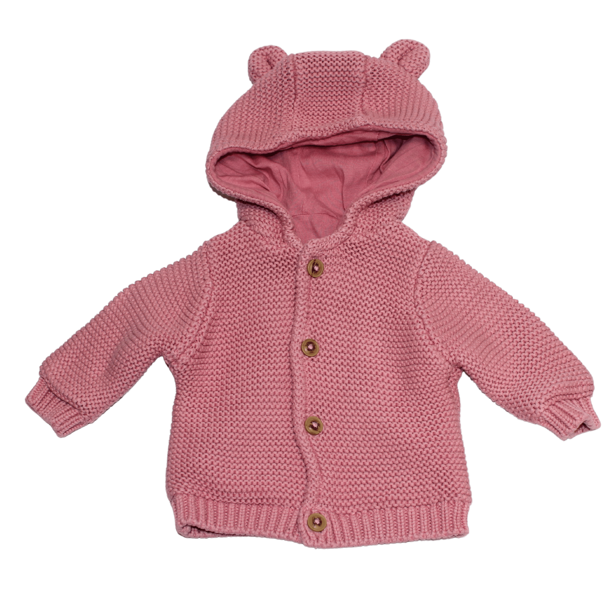 Knitted Bear Hoodie - 2nd Lyfe C.I.C