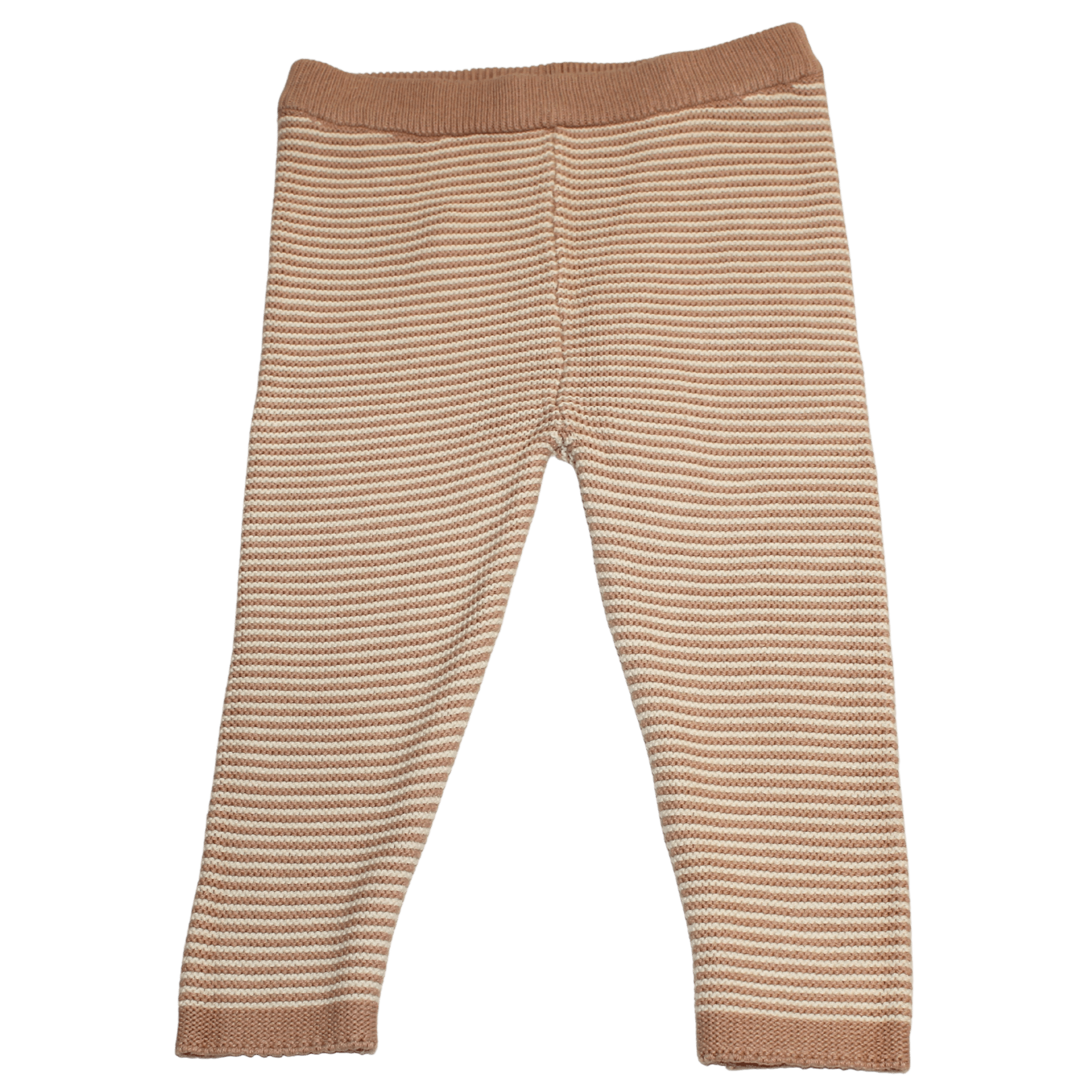 Knitted Pink Striped Trousers - 2nd Lyfe C.I.C