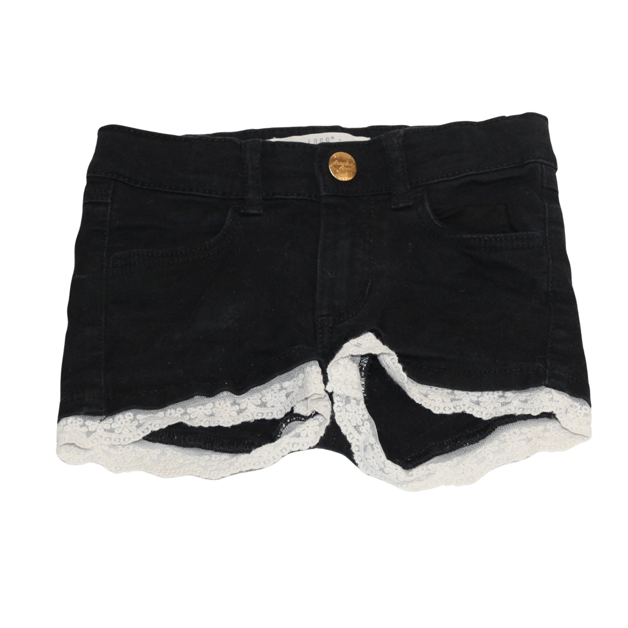 Lace Detail Shorts - 2nd Lyfe C.I.C