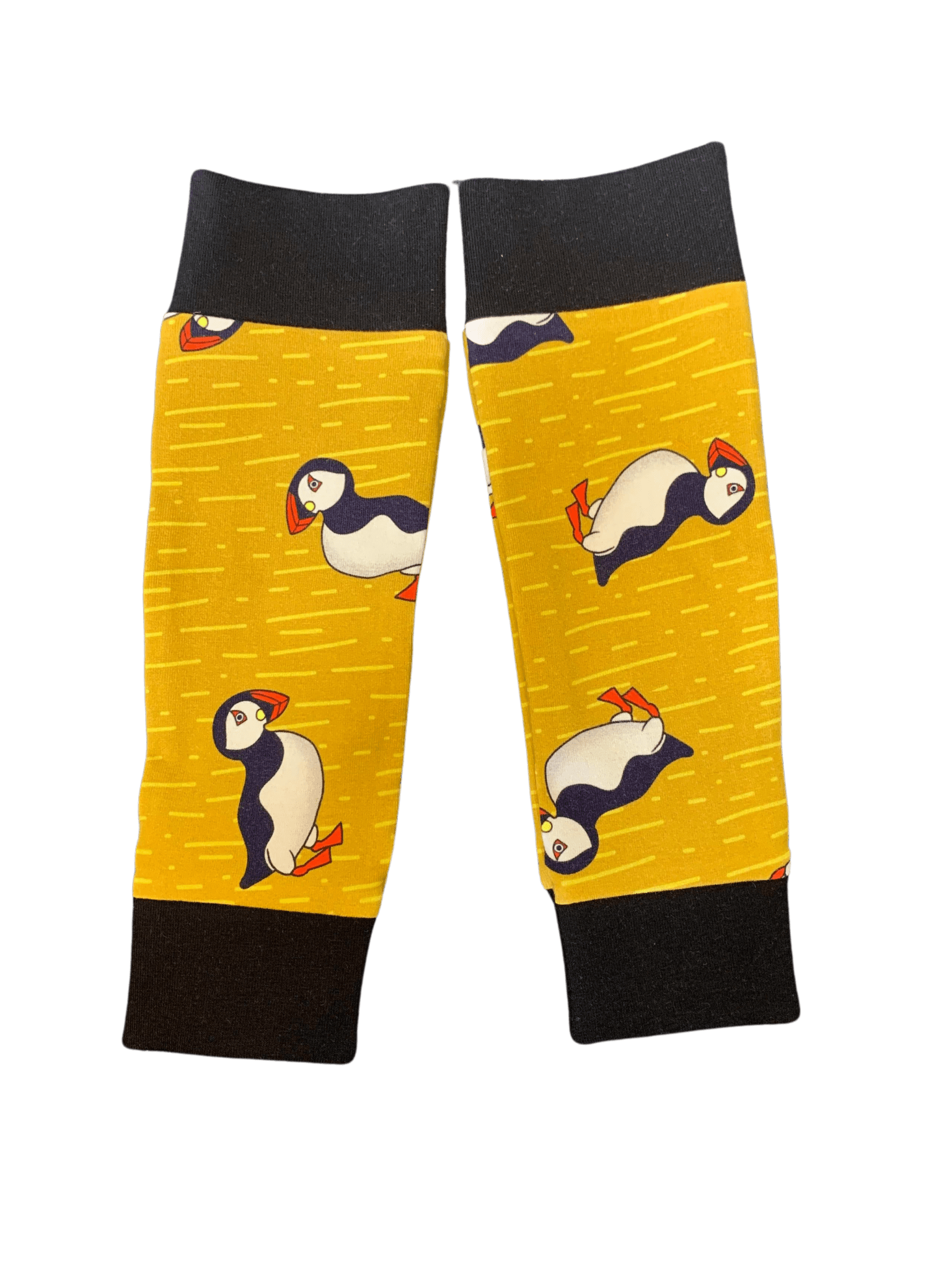 Leg Warmers - Puffins - 2nd Lyfe C.I.C