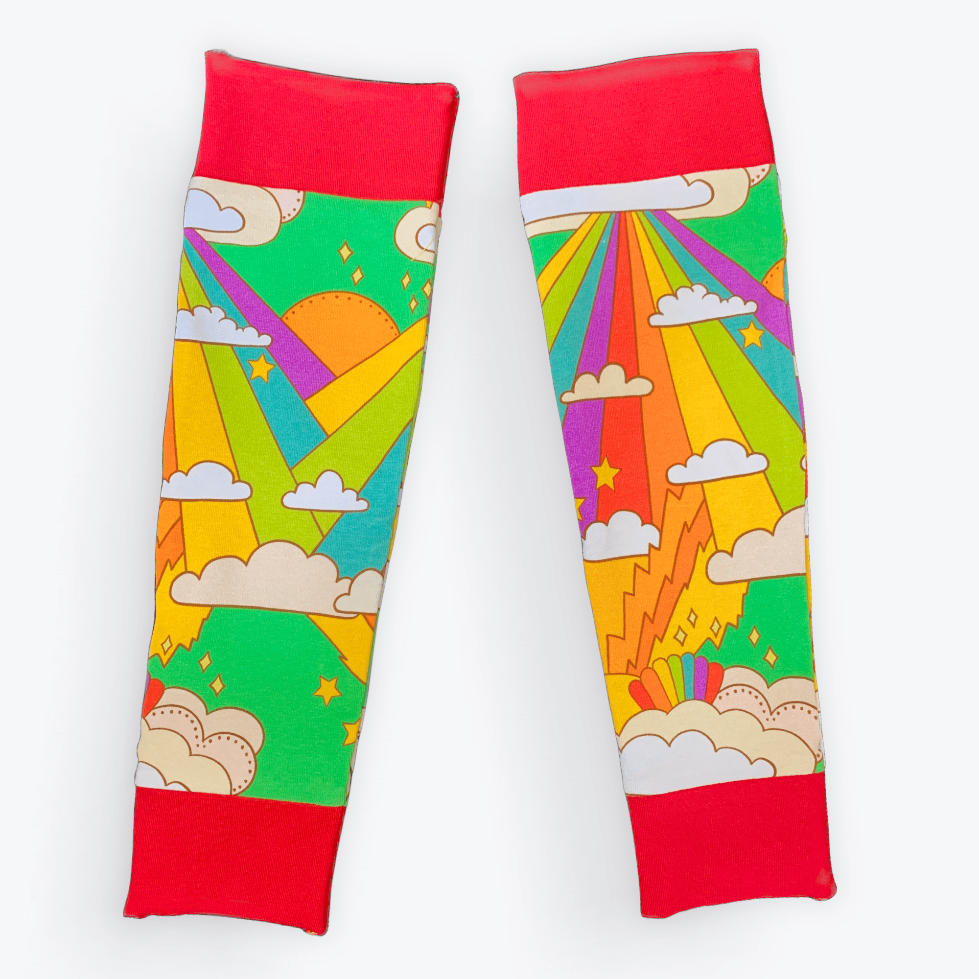 Leg Warmers - Rainbow Rays - 2nd Lyfe C.I.C