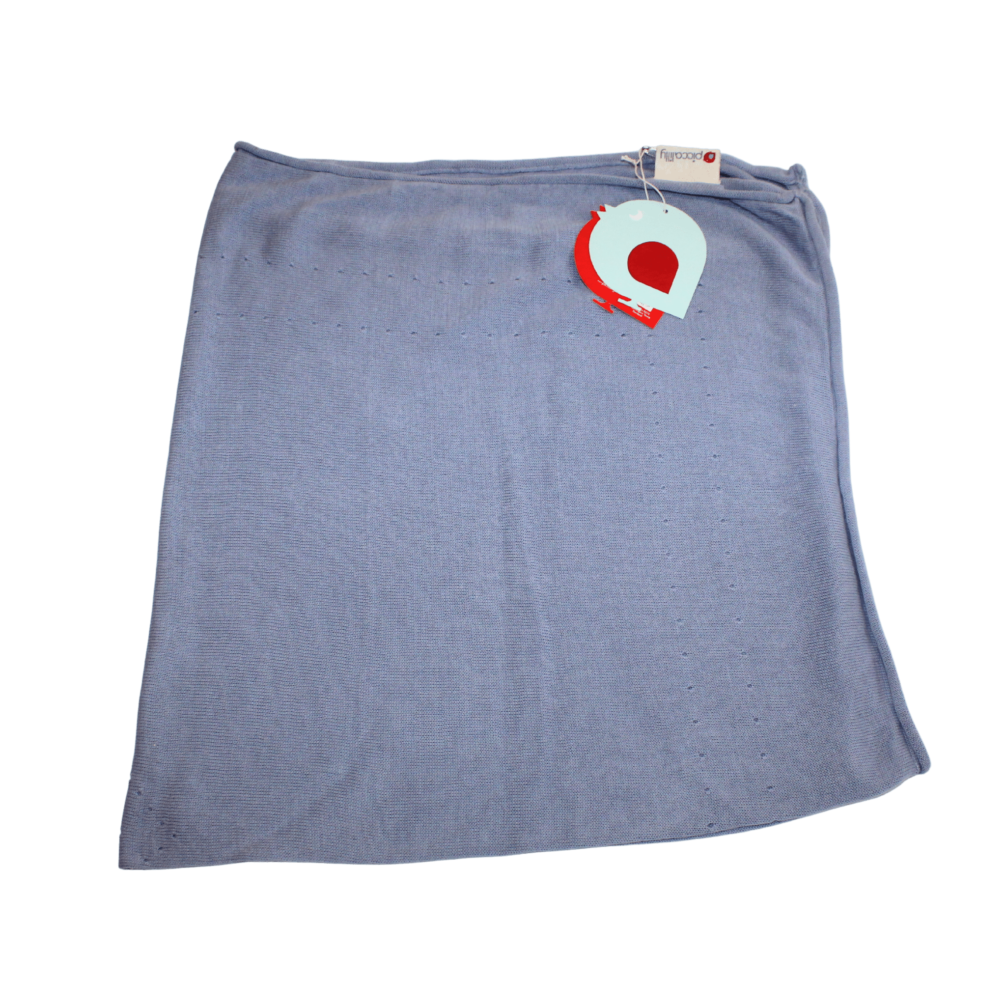 Light Knitted Receiving Blanket - Organic Cotton - 2nd Lyfe C.I.C