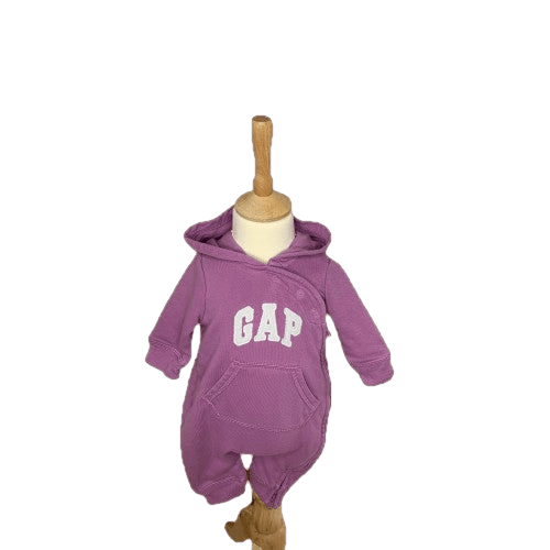 Lilac Hooded Romper - 2nd Lyfe C.I.C