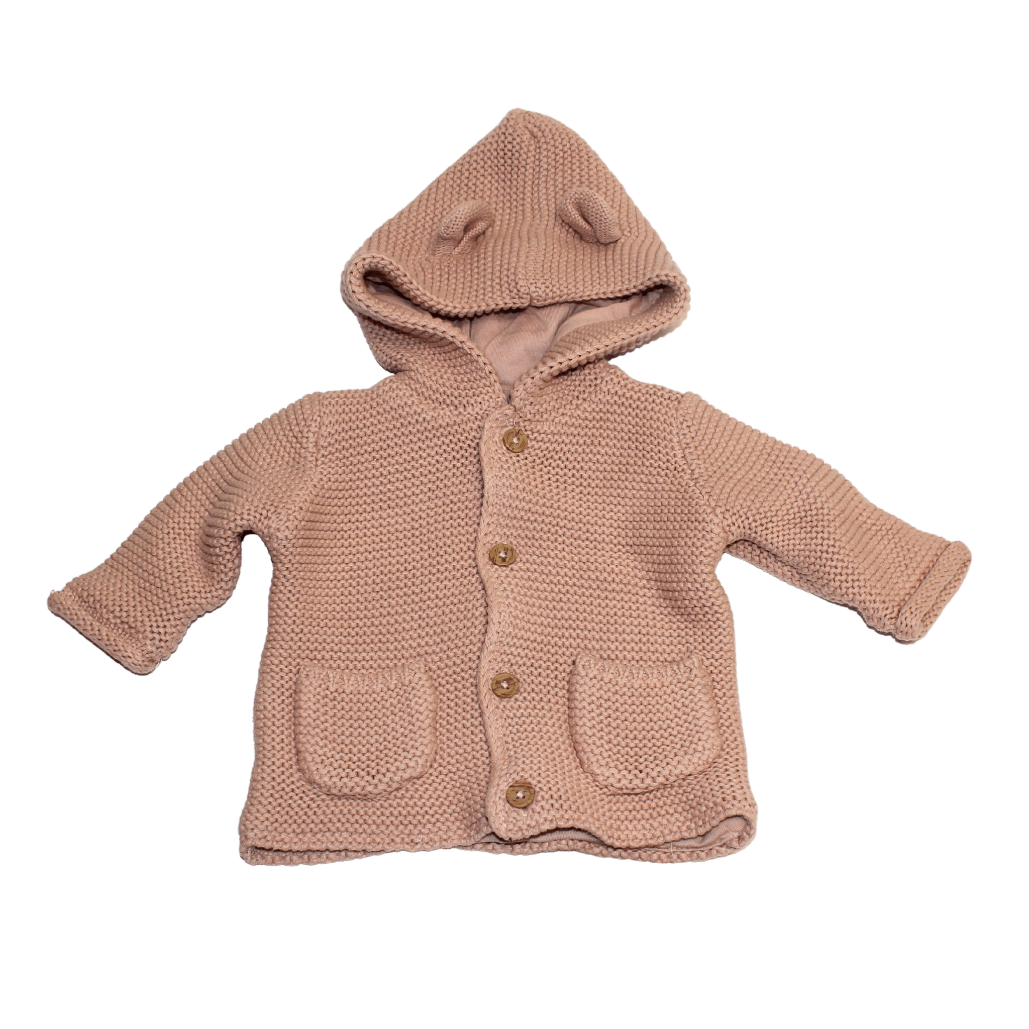 Lined Bear Cardi - 2nd Lyfe C.I.C