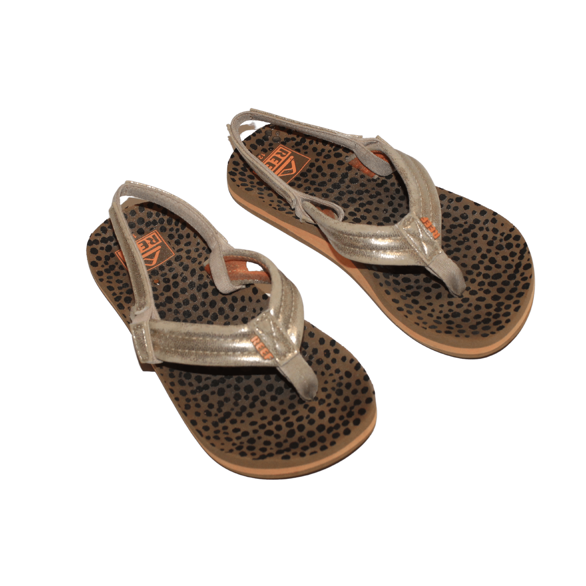 Little Ahi - Gold Flip Flop Sandals - 2nd Lyfe C.I.C