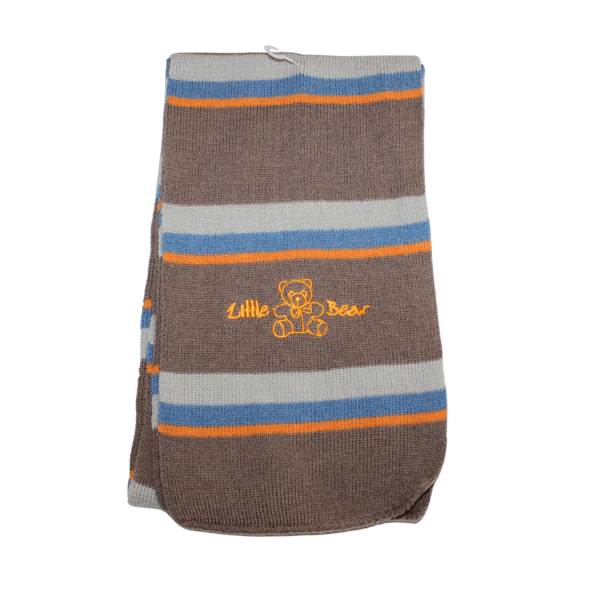 Little Bear Brown Stripe Scarf - 2nd Lyfe C.I.C