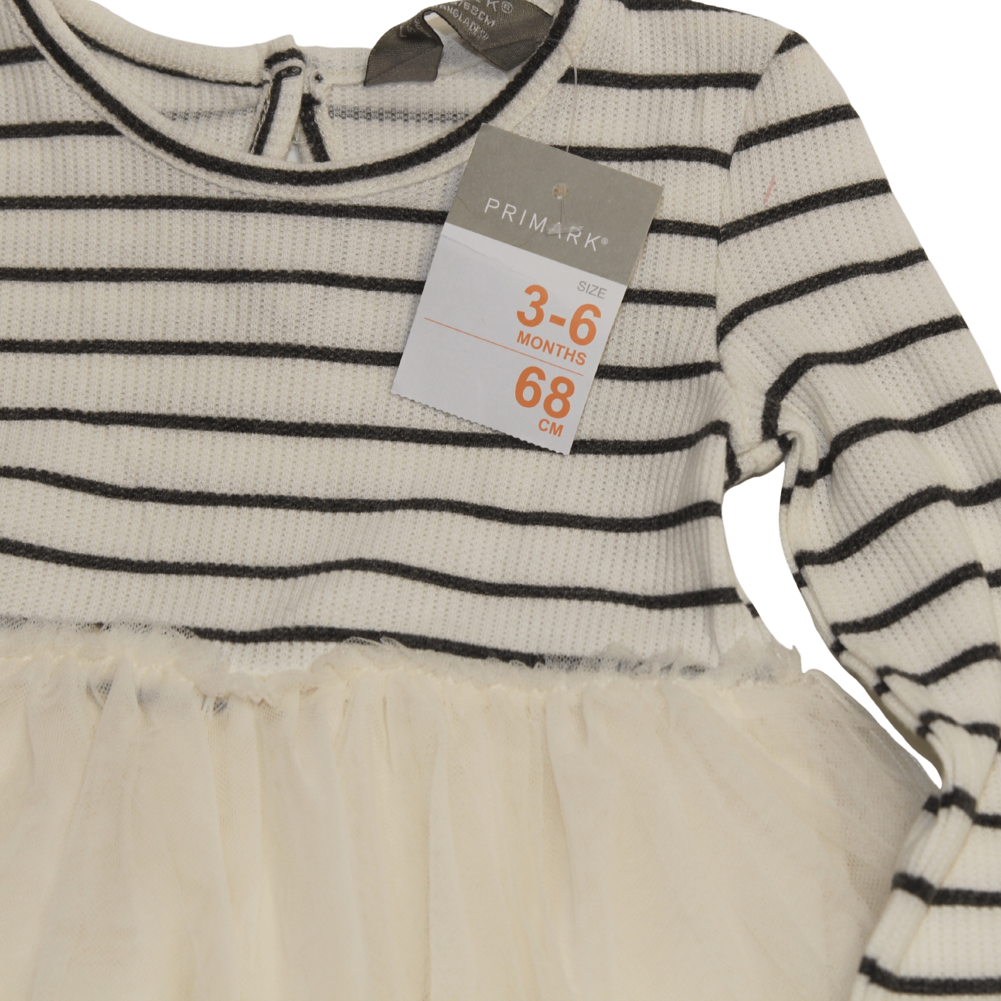 Long Sleeved Stripes Tutu Dress - 2nd Lyfe C.I.C