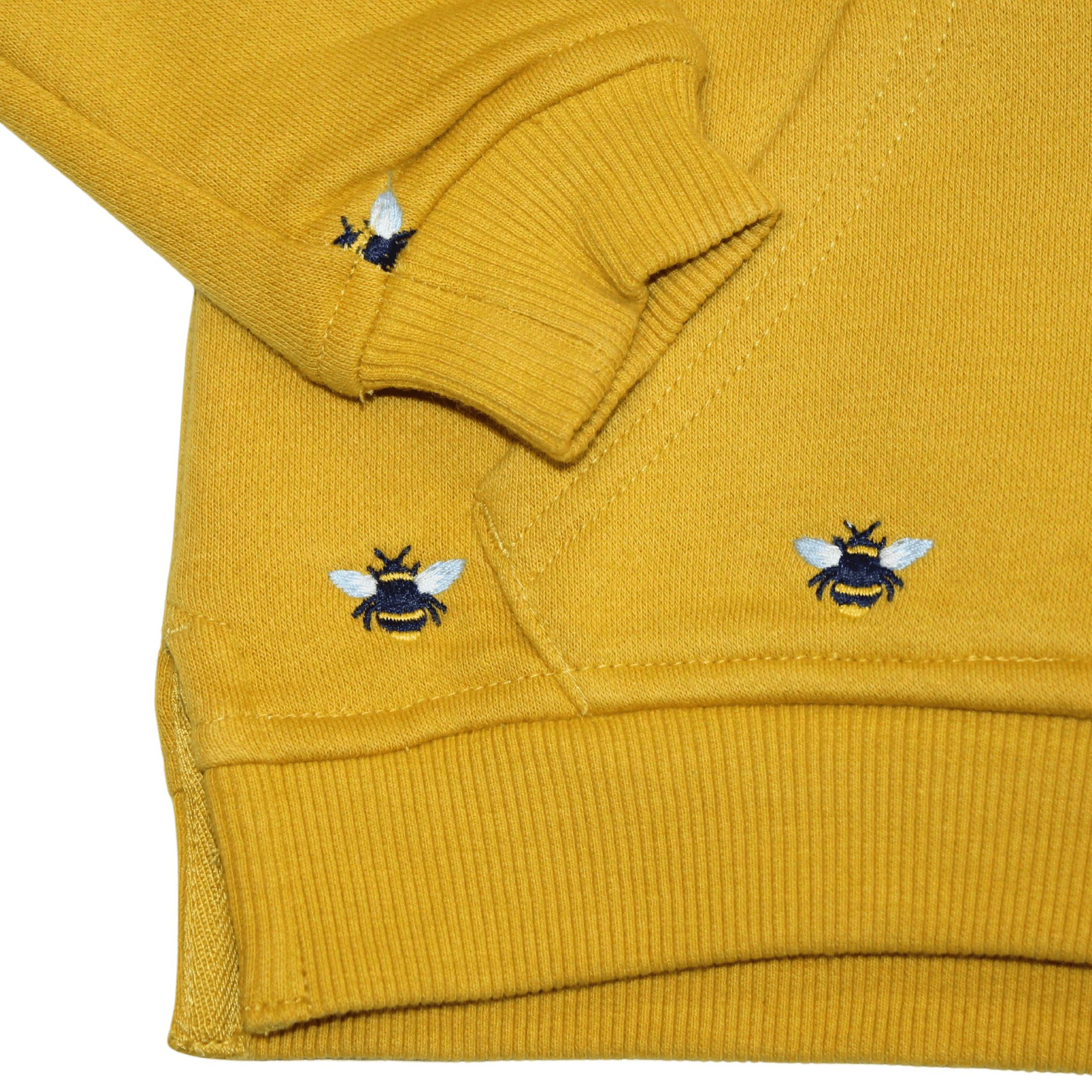 Lucas Embroidered Bumblebee Hoodie - 2nd Lyfe C.I.C