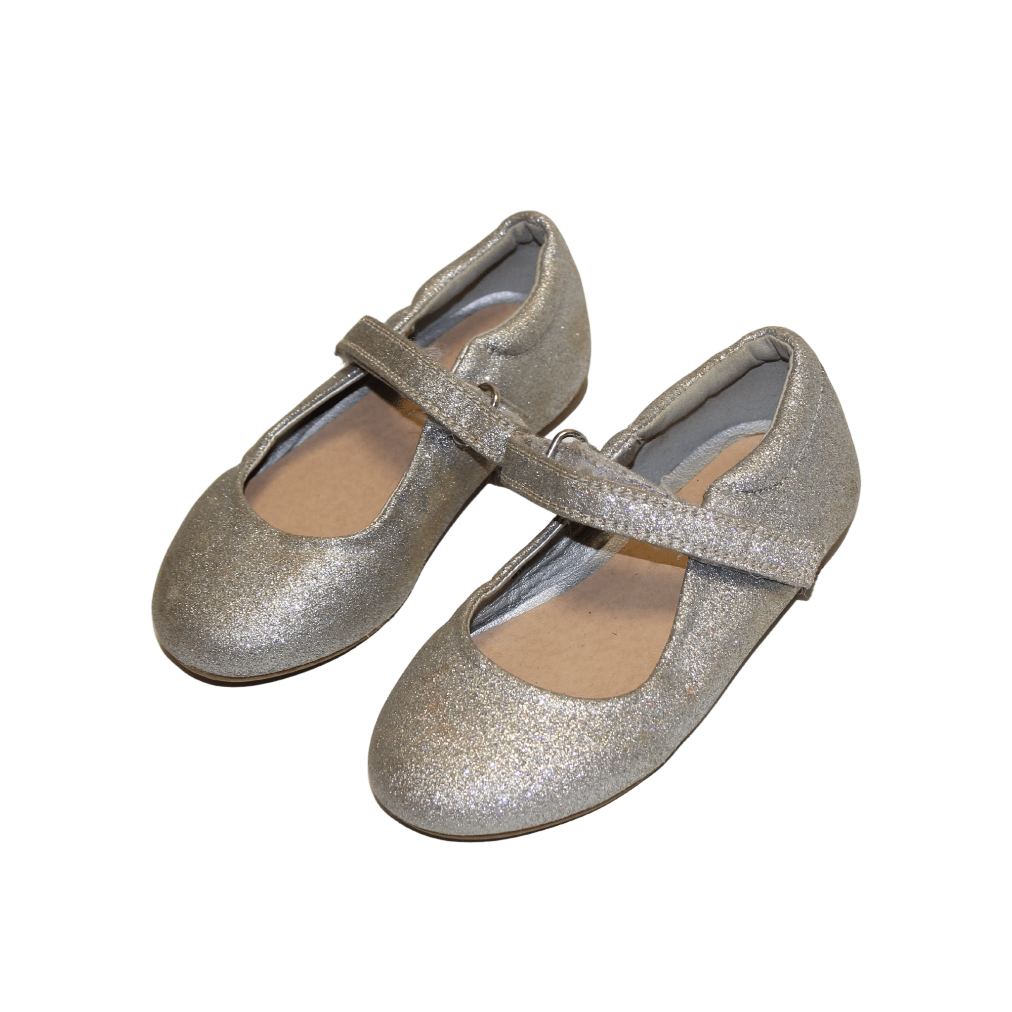 Mary Jane Silver Glitter Shoes - 2nd Lyfe C.I.C