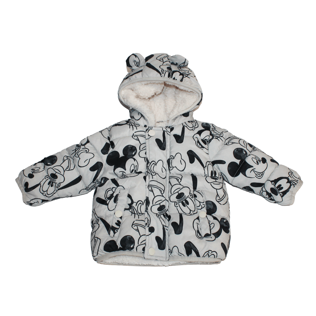 Mickey & Goofy Fleece Lined Coat - 2nd Lyfe C.I.C