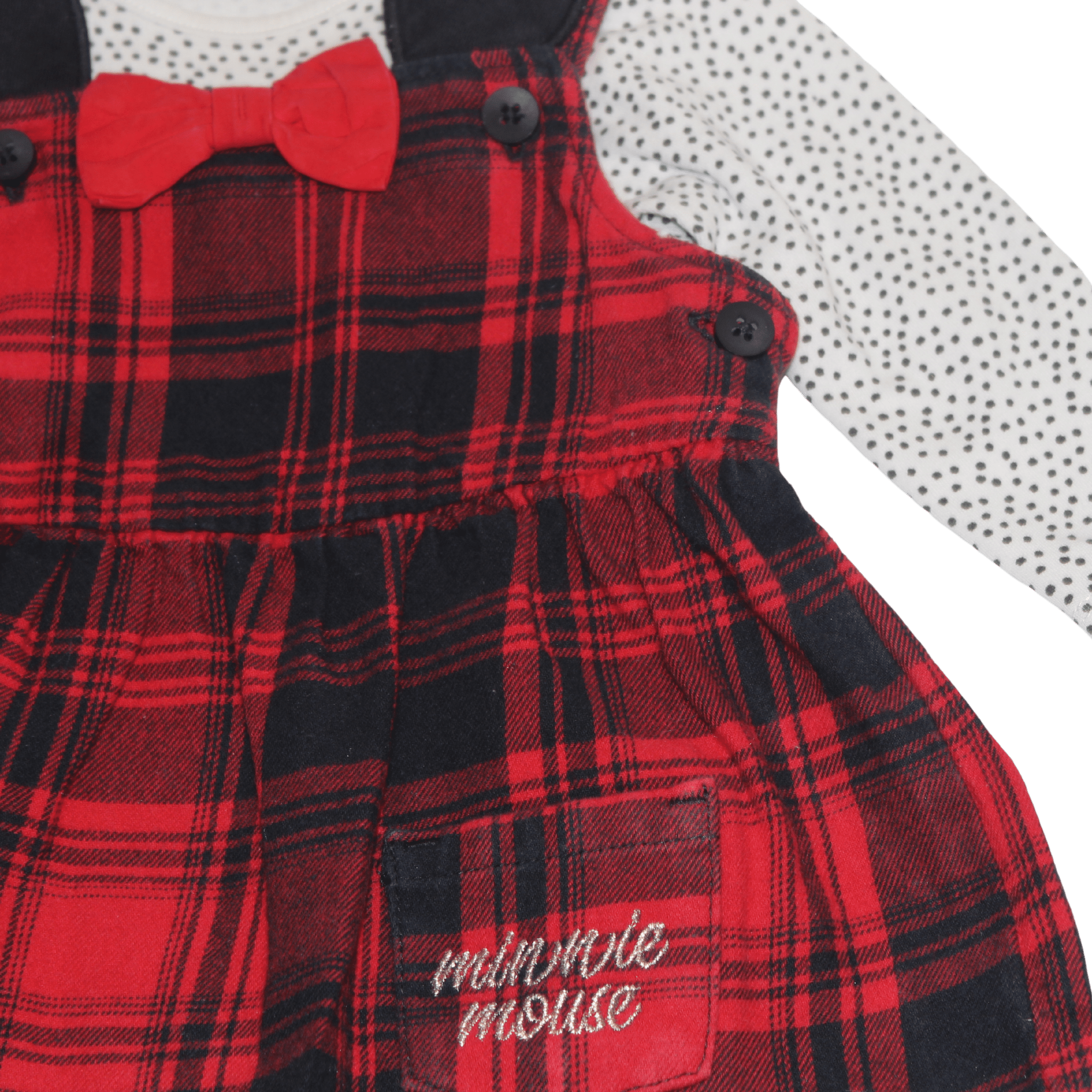 Minnie Mouse Tartan Dress - 2nd Lyfe C.I.C