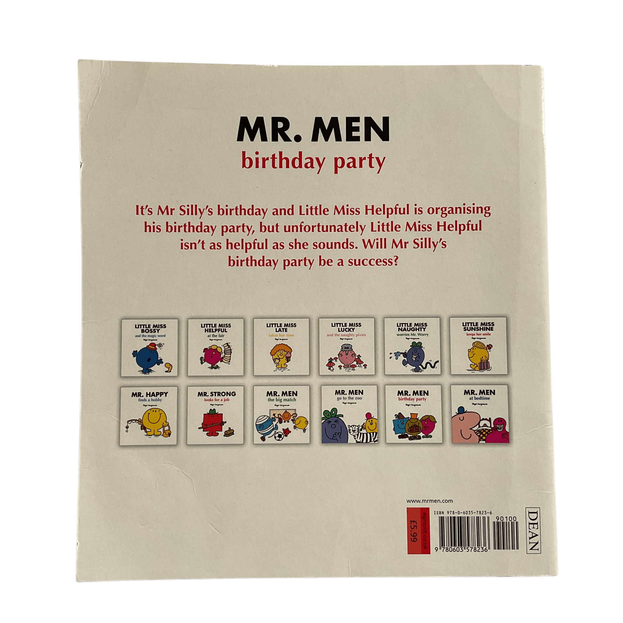 Mr Men Birthday Party - Paperback - 2nd Lyfe C.I.C