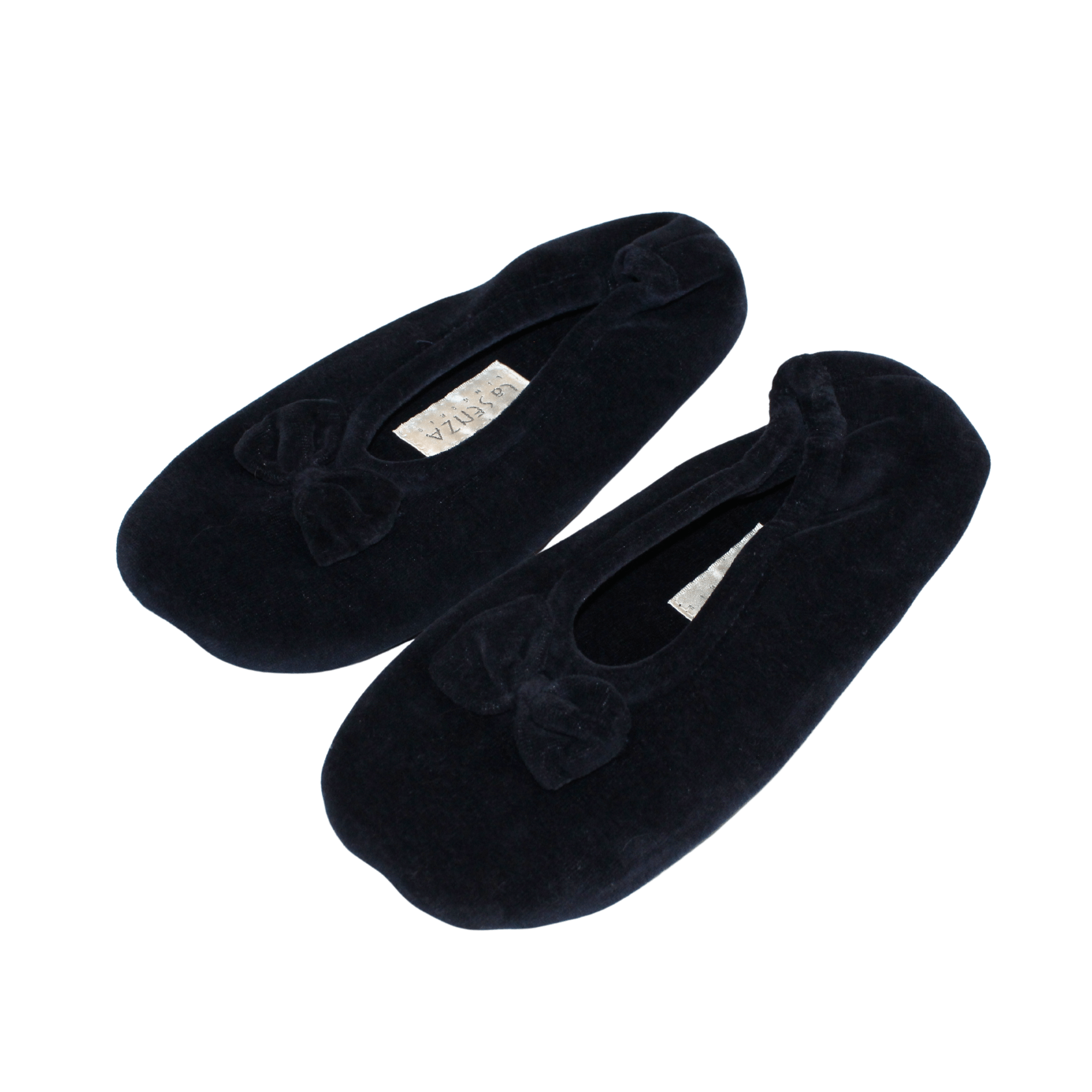 Navy Bow Slippers - 2nd Lyfe C.I.C