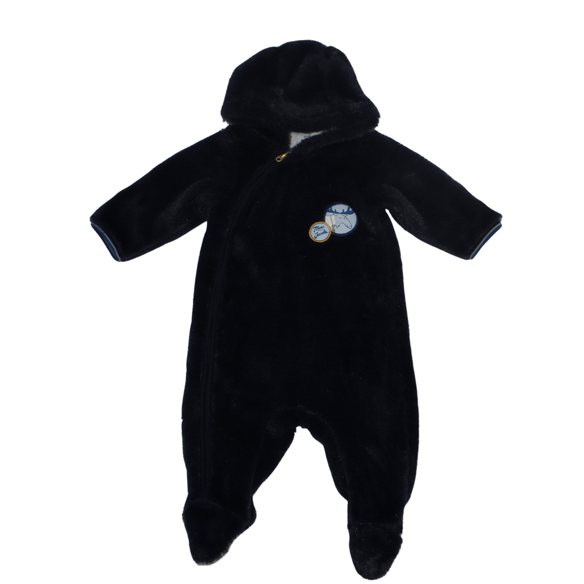 Navy Fluffy Pram Suit - 2nd Lyfe C.I.C