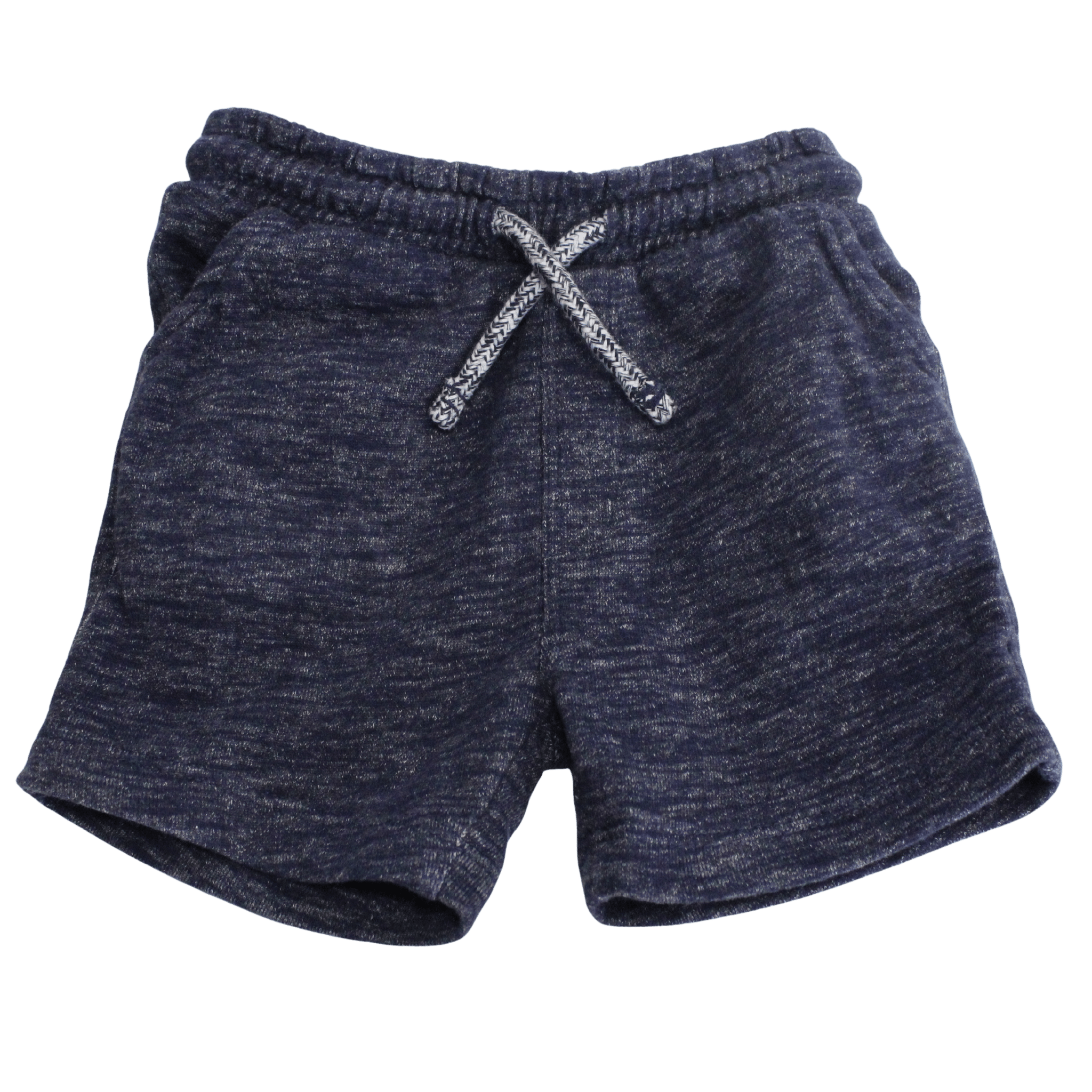 Navy Marl Shorts - 2nd Lyfe C.I.C