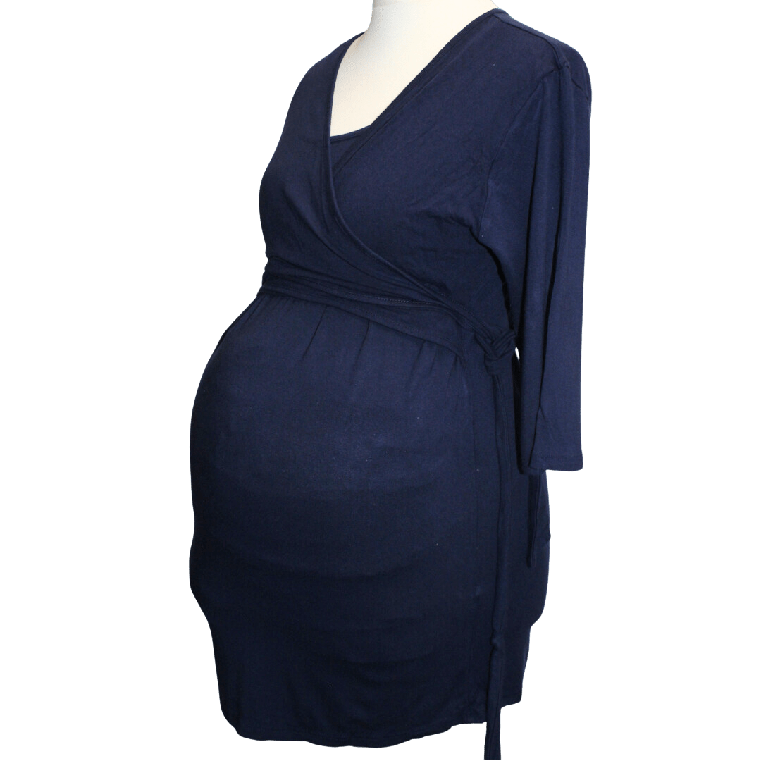 Navy Nursing/Maternity Top - 2nd Lyfe C.I.C