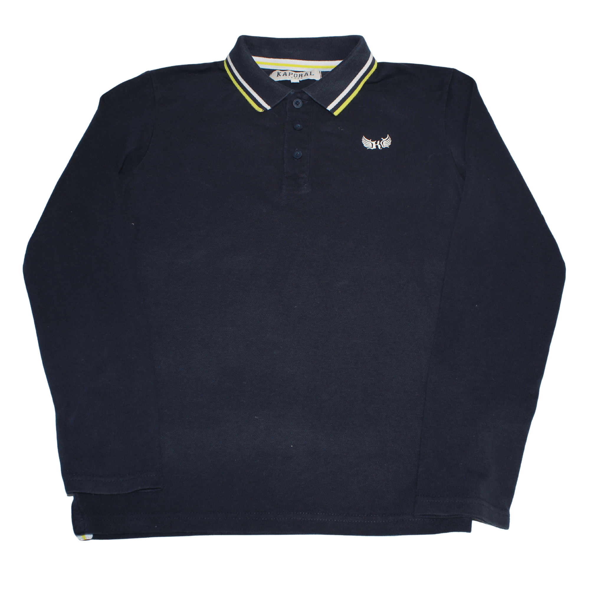 Navy Polo Long Sleeve - 2nd Lyfe C.I.C