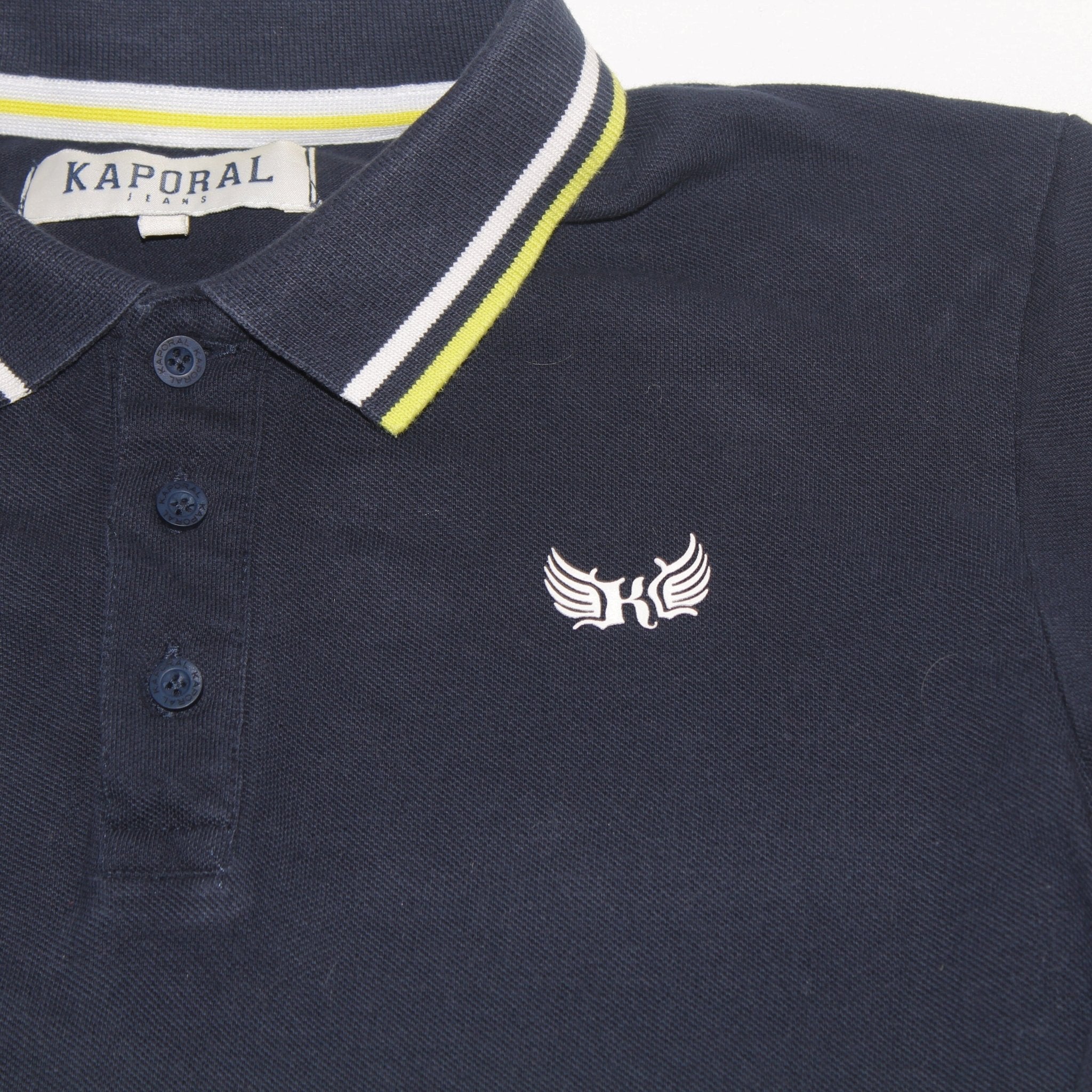 Navy Polo Long Sleeve - 2nd Lyfe C.I.C