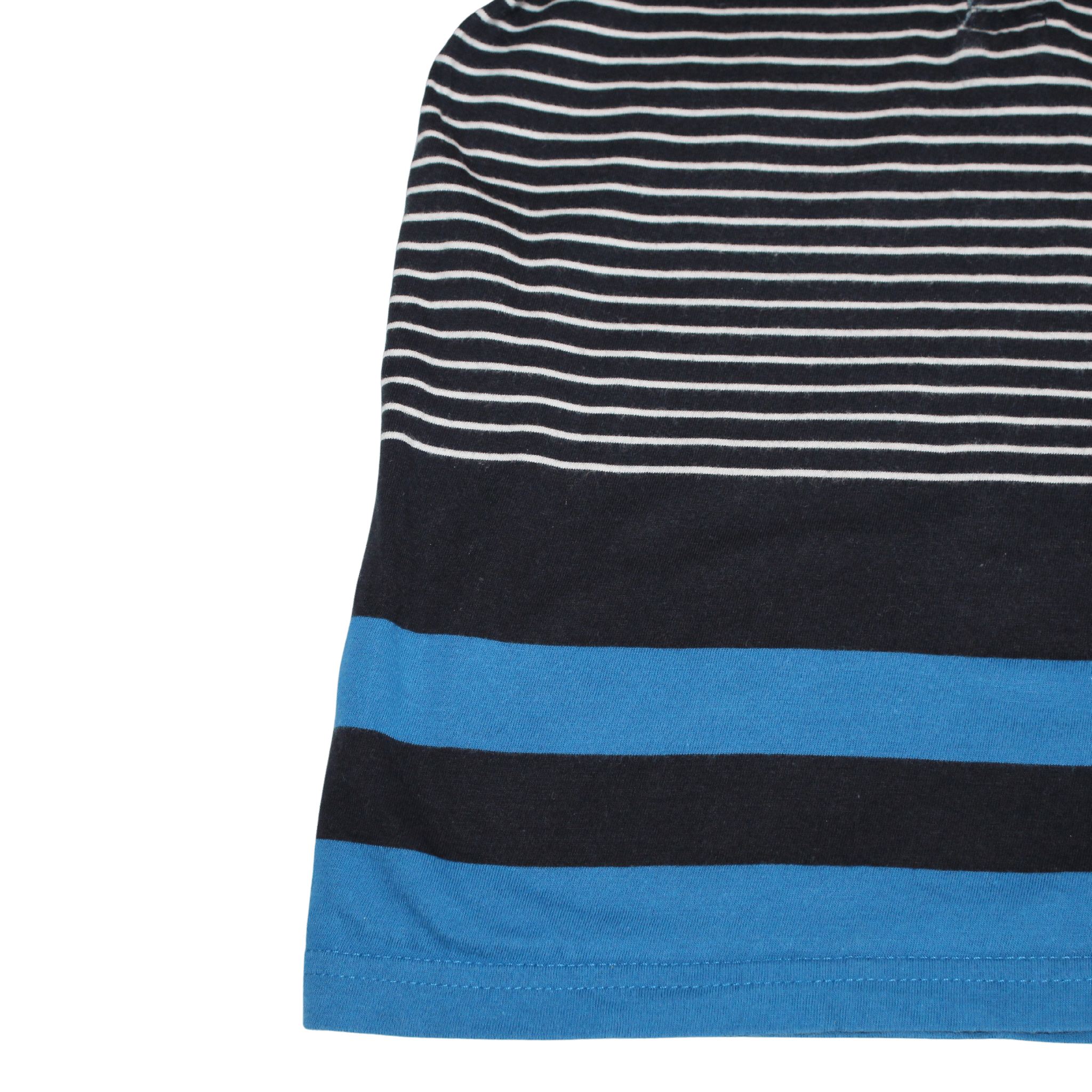 Navy Stripe Polo Tee - 2nd Lyfe C.I.C