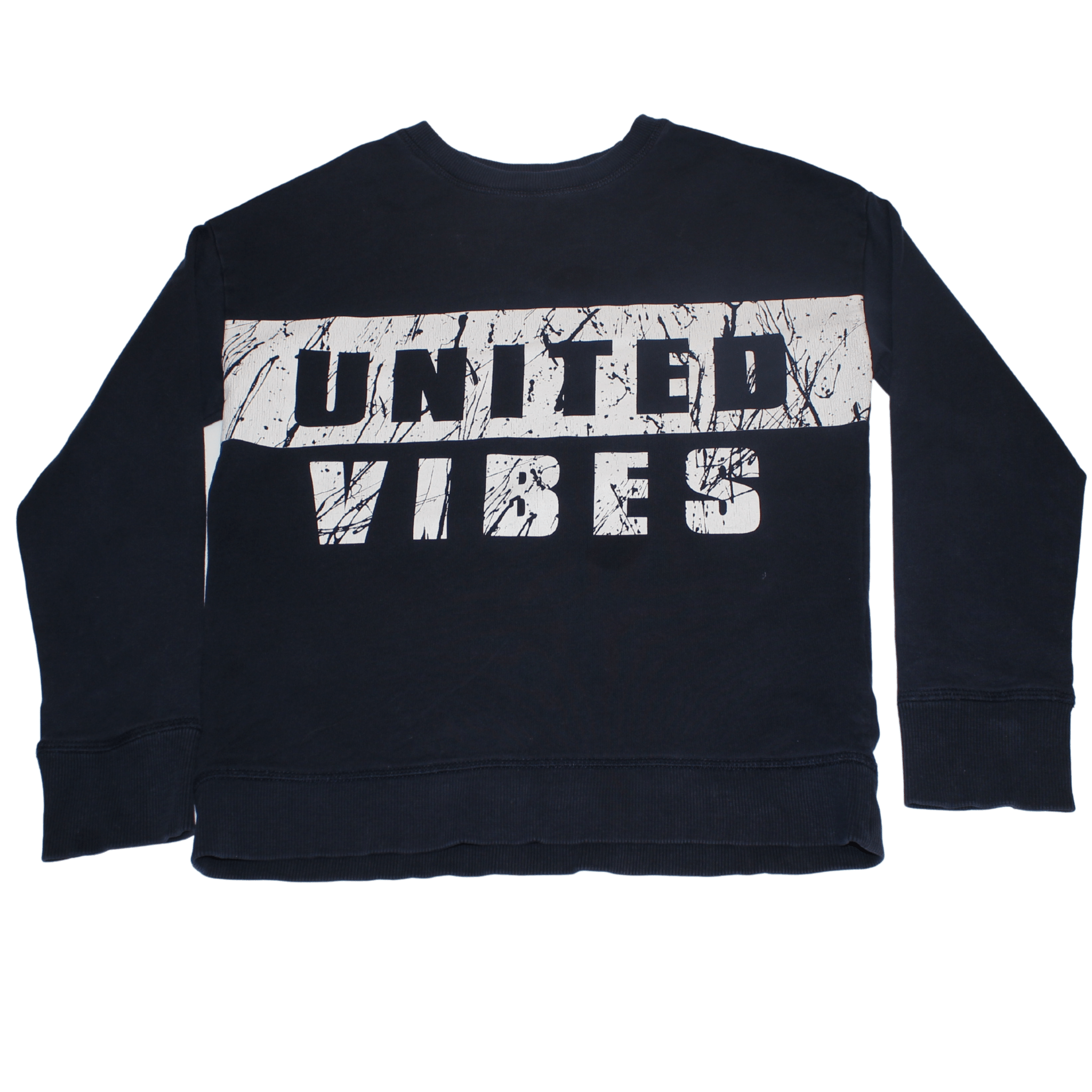 Navy United Vibes Sweatshirt - 2nd Lyfe C.I.C