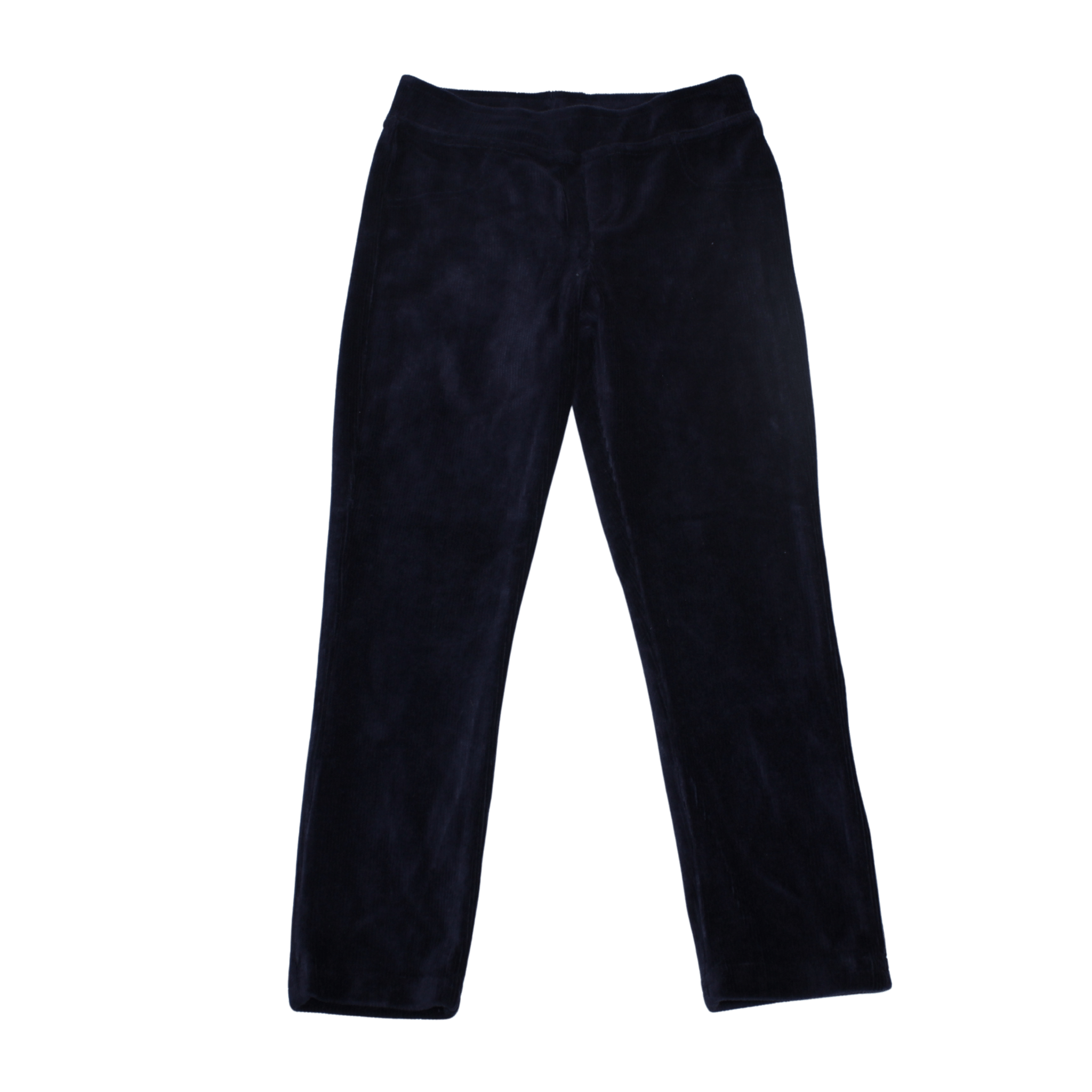 Navy Velour Ribbed Leggings - 2nd Lyfe C.I.C