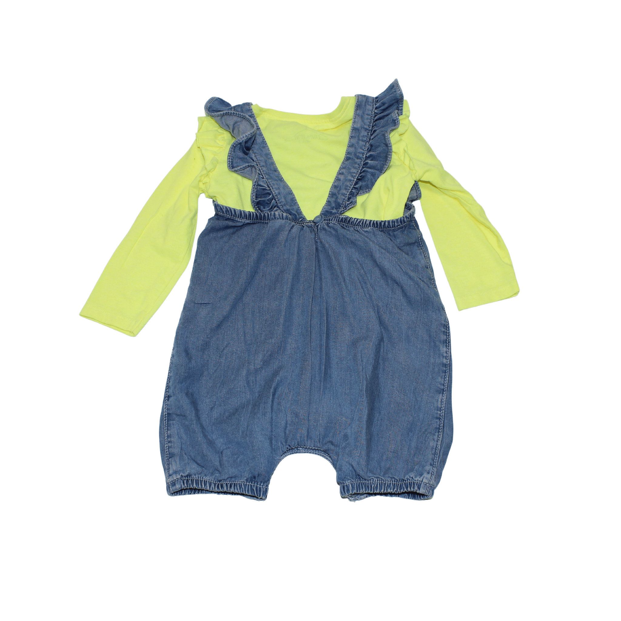 Neon Frill Romper - 2nd Lyfe C.I.C