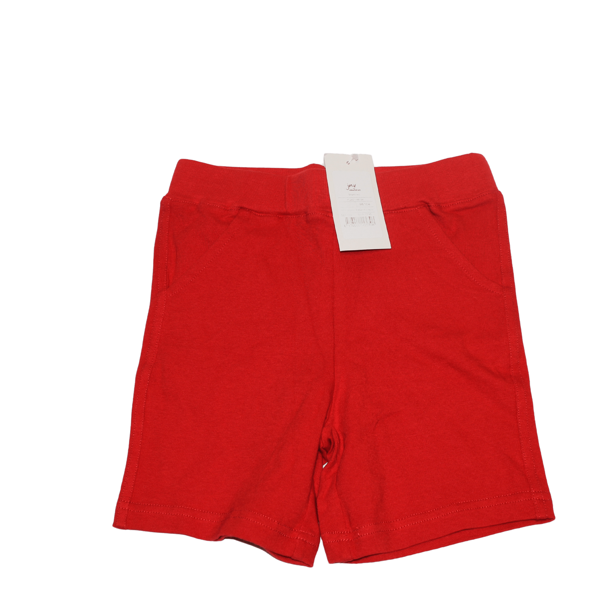 Oraganic Cotton Red Shorts - 2nd Lyfe C.I.C