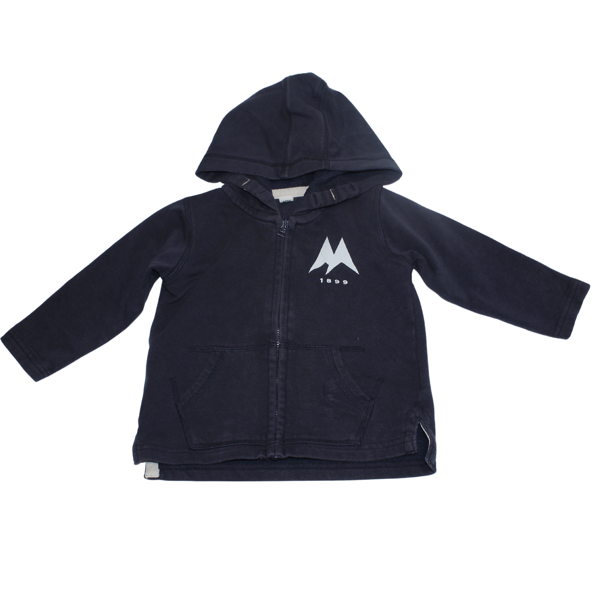 Organic Cotton 1899 Zip Up Hoodie - 2nd Lyfe C.I.C