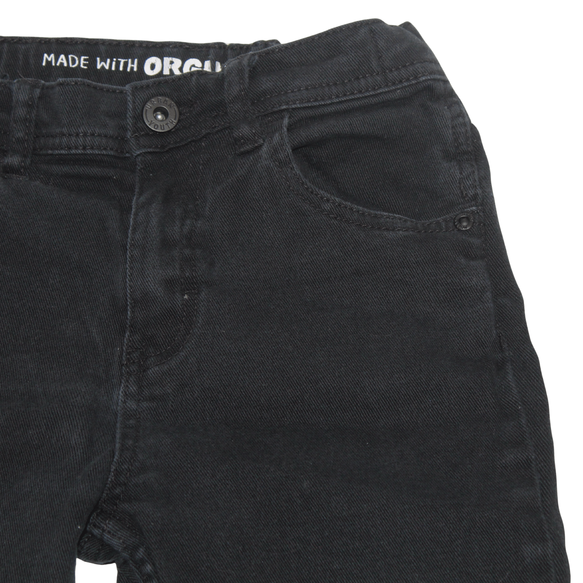 Organic Cotton Black Jeans - 2nd Lyfe C.I.C