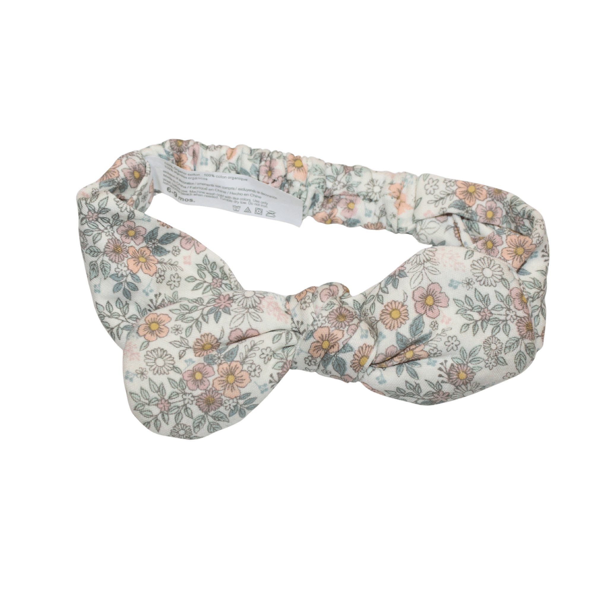 Organic Cotton Floral Bow HeadBand - 2nd Lyfe C.I.C